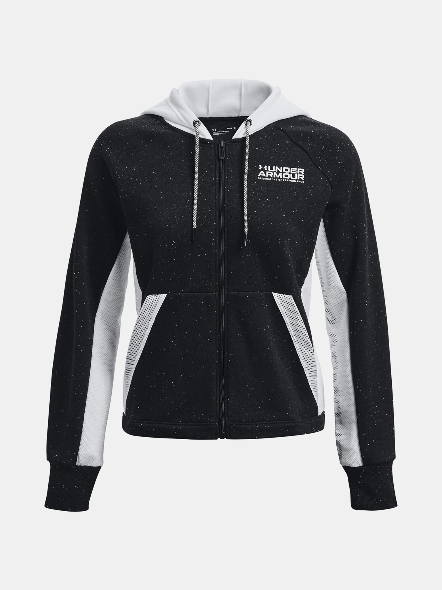 Under Armour Rival FZ Hoodie Mikina Čierna - Pepit.sk