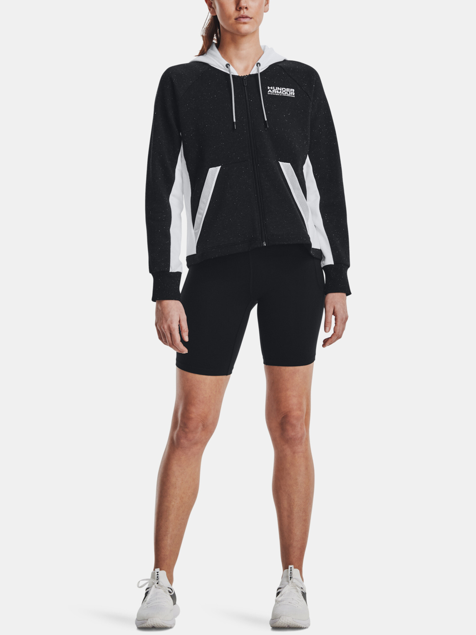 Under Armour Rival FZ Hoodie Mikina Čierna - Pepit.sk