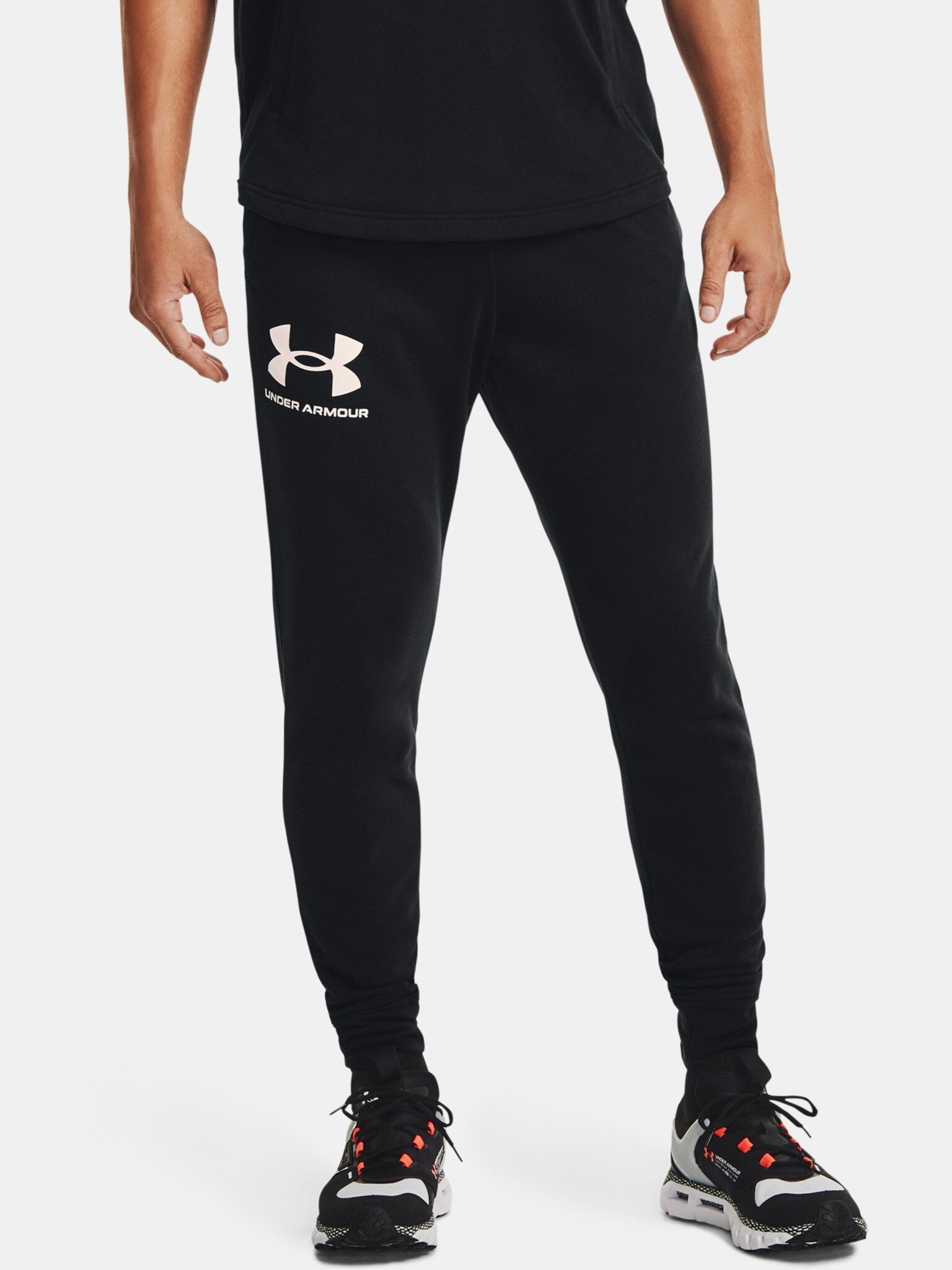 Under Armour RIVAL TERRY JOGGER - černá Tepláky Čierna - Pepit.sk