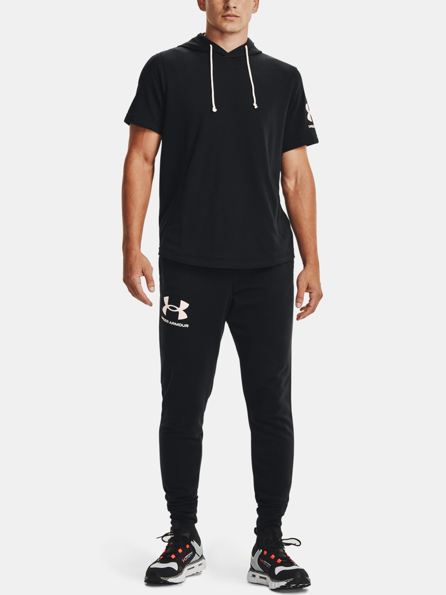 Under Armour RIVAL TERRY JOGGER - černá Tepláky Čierna - Pepit.sk