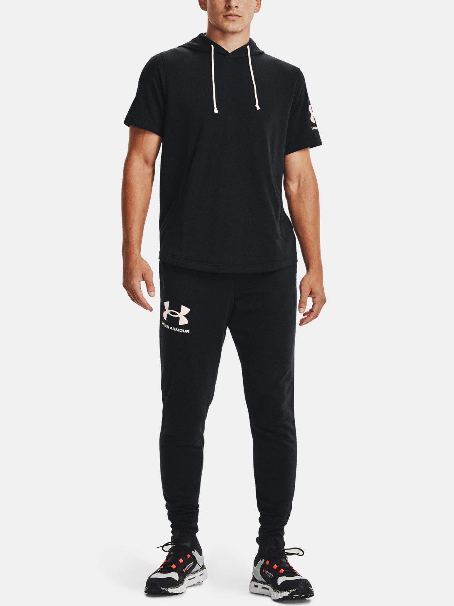 Under Armour RIVAL TERRY JOGGER - černá Tepláky Čierna - Pepit.sk