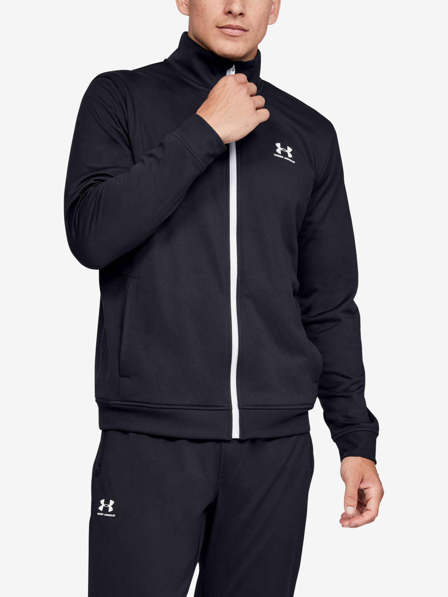 Under Armour Sportstyle Tricot Mikina Čierna - Pepit.sk