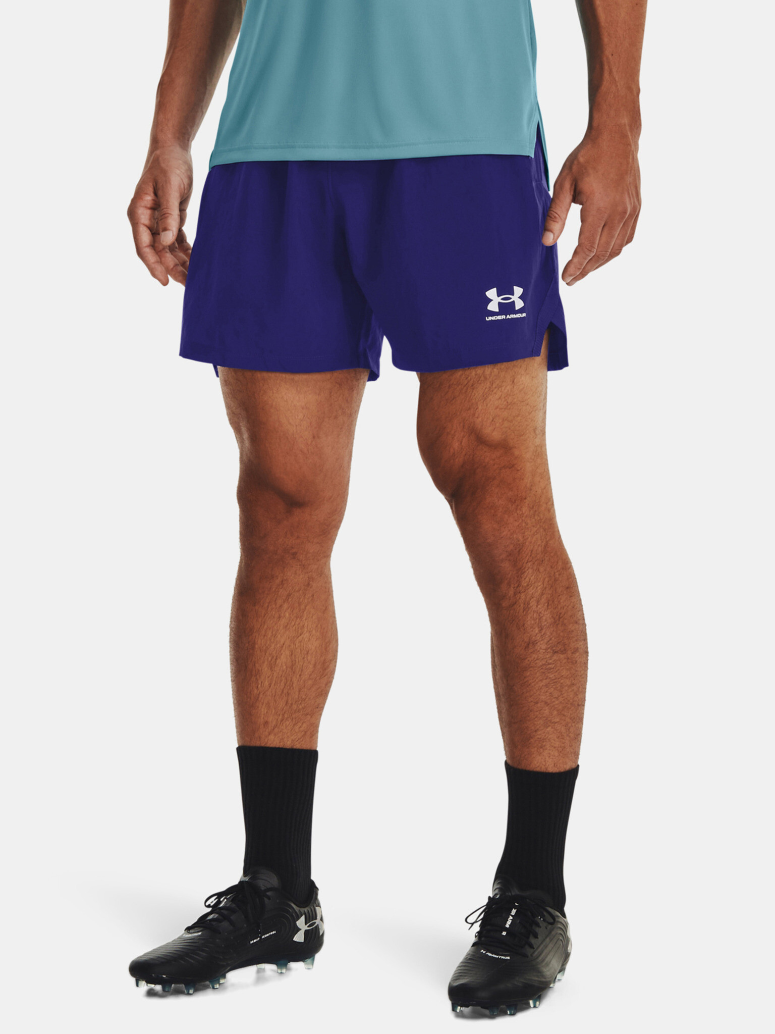 Under Armour UA Accelerate Kraťasy Modrá - Pepit.sk