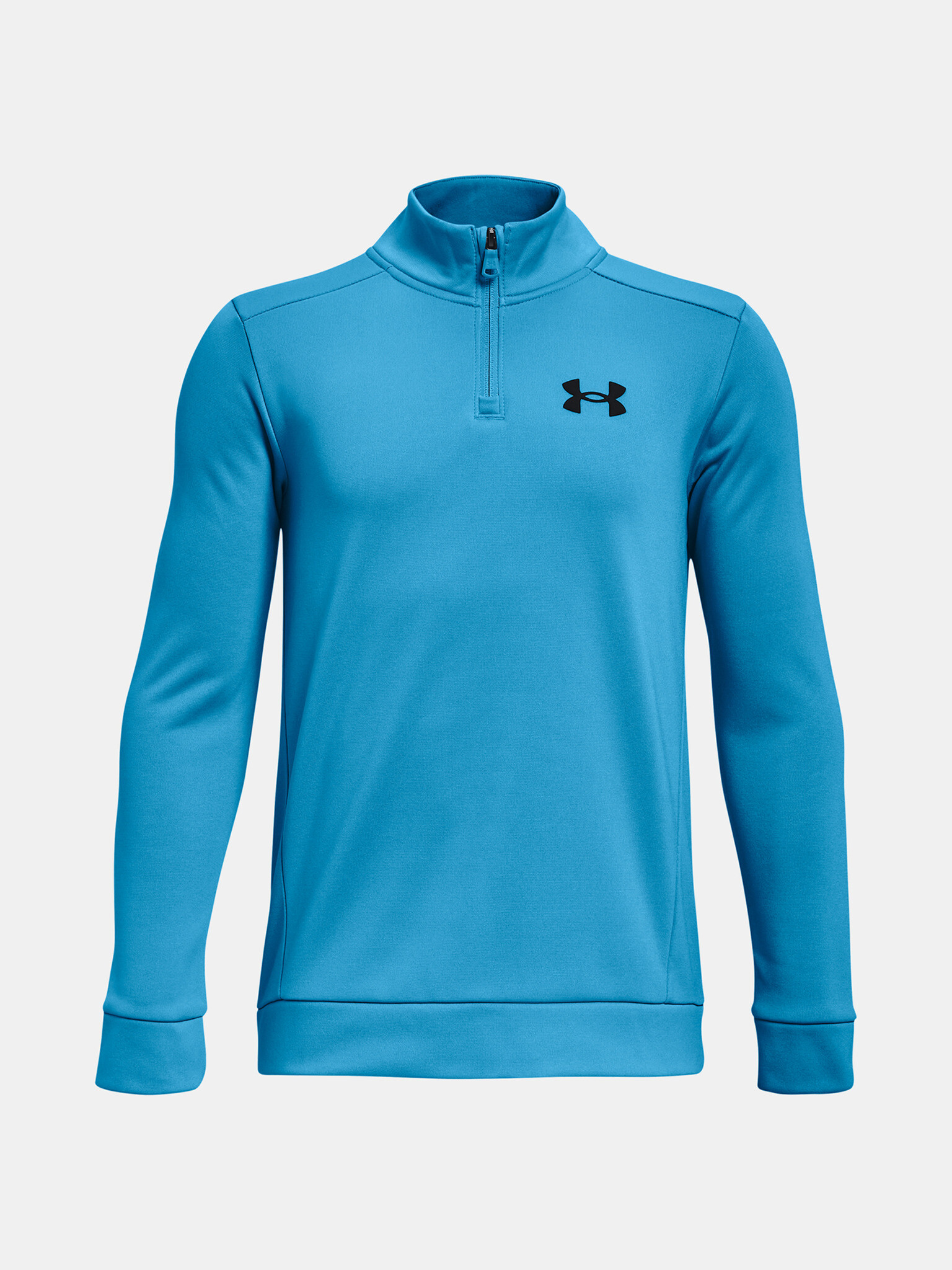 Under Armour UA Armour Fleece 1/4 Zip Mikina detská Modrá - Pepit.sk