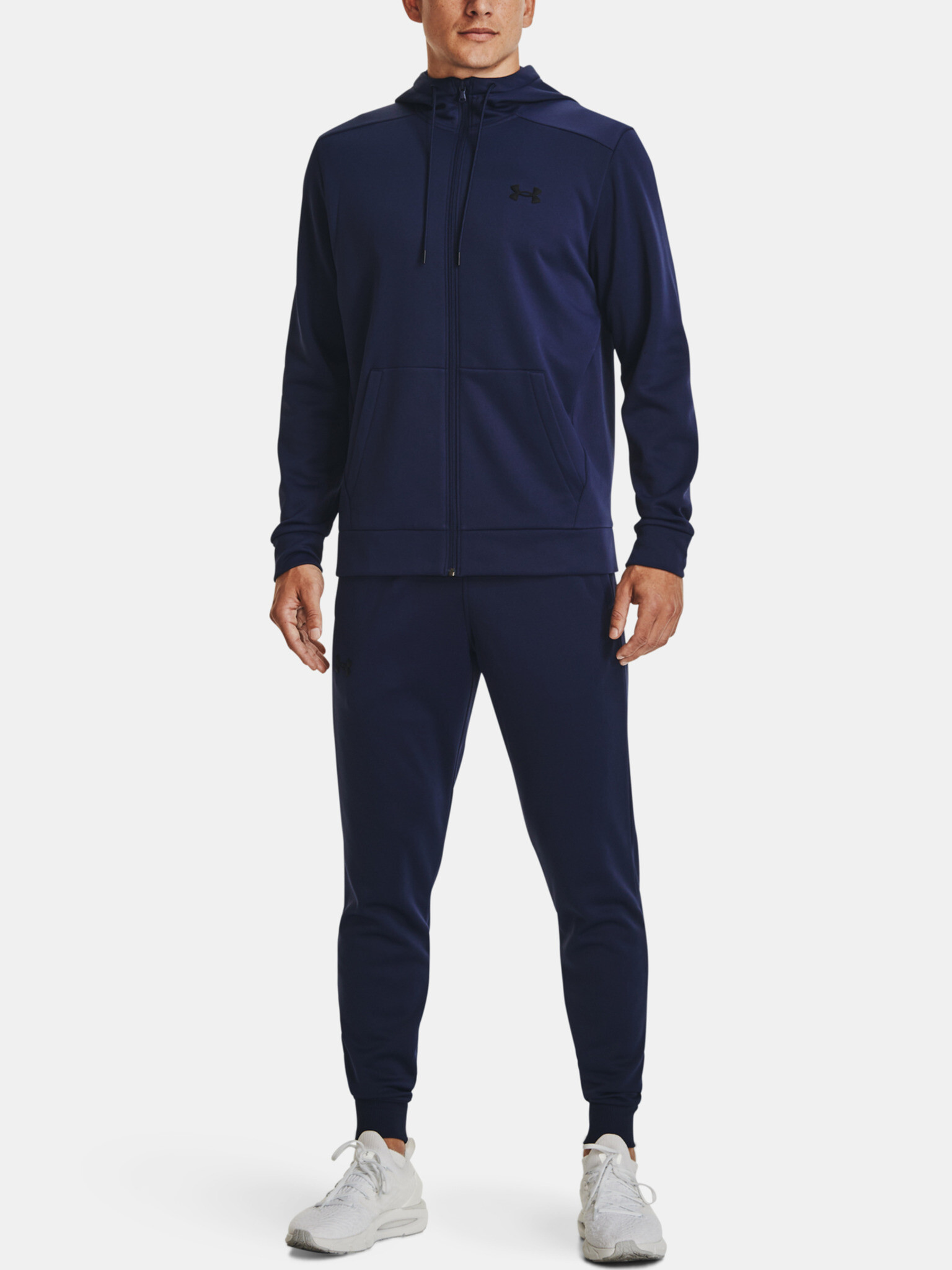 Under Armour UA Armour Fleece FZ Hoodie Mikina Modrá - Pepit.sk