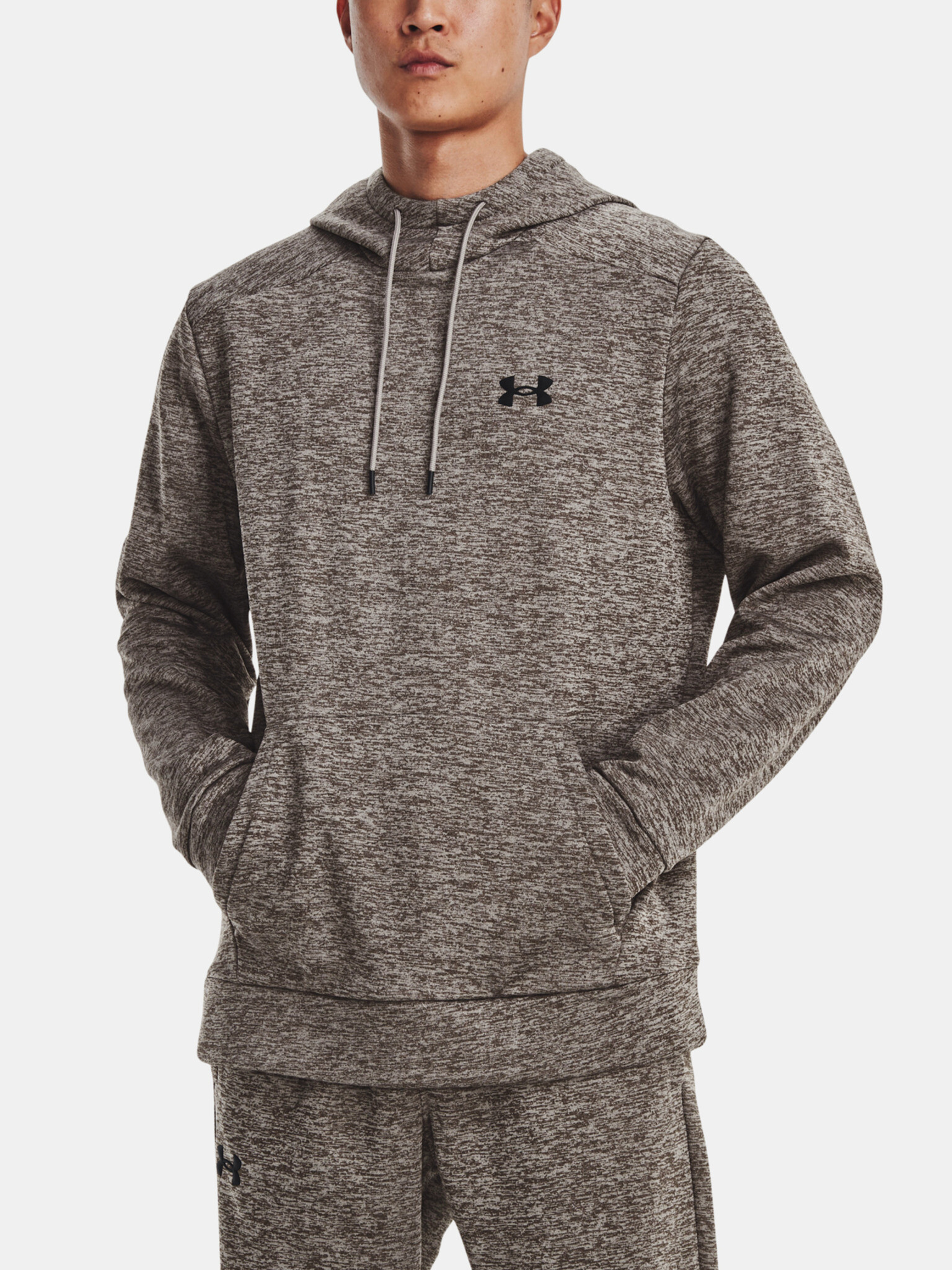 Under Armour UA Armour Fleece Twist HD Mikina Šedá - Pepit.sk