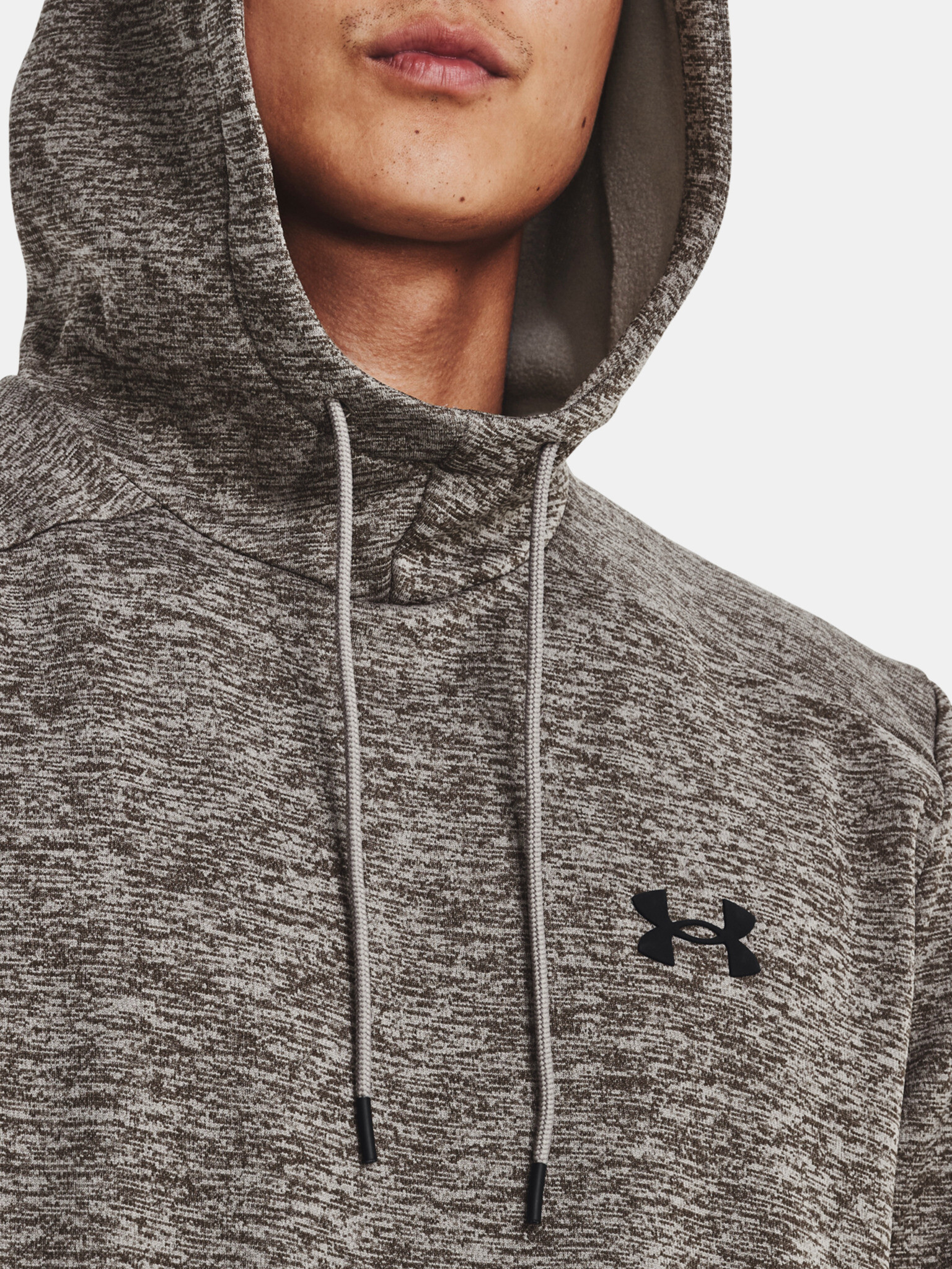 Under Armour UA Armour Fleece Twist HD Mikina Šedá - Pepit.sk