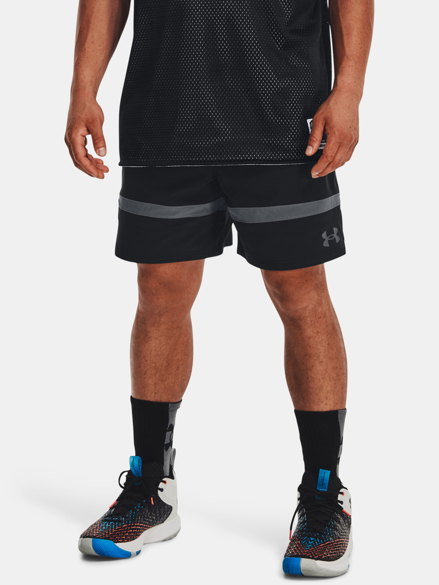 Under Armour UA Baseline Woven Short II Kraťasy Čierna - Pepit.sk