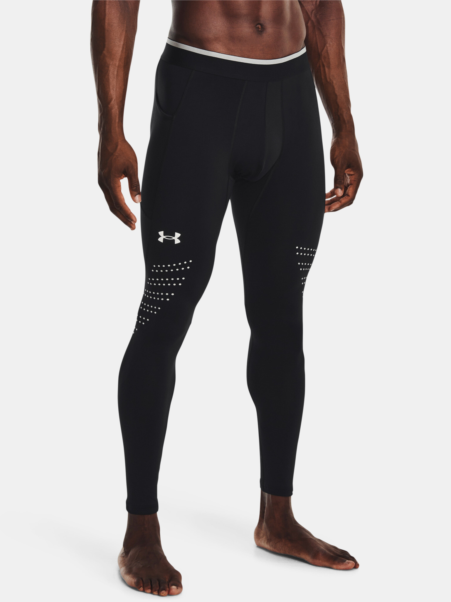 Under Armour UA CG Armour Novelty Legíny Čierna - Pepit.sk