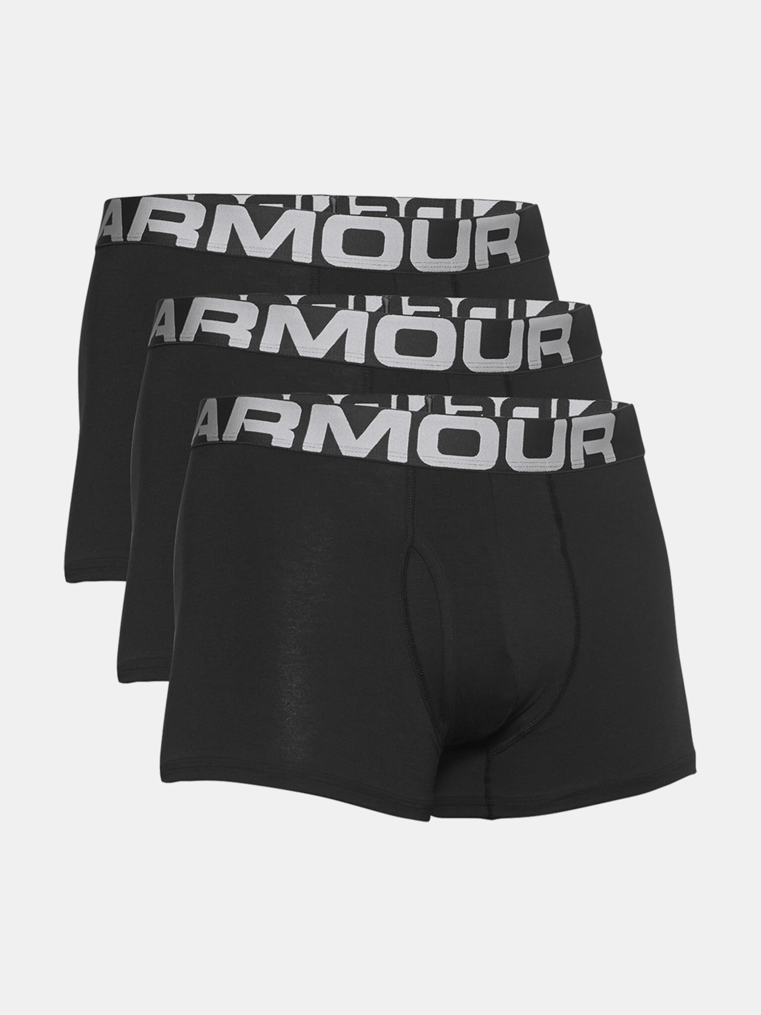 Under Armour UA Charged Cotton 3in Boxerky 3 ks Čierna - Pepit.sk