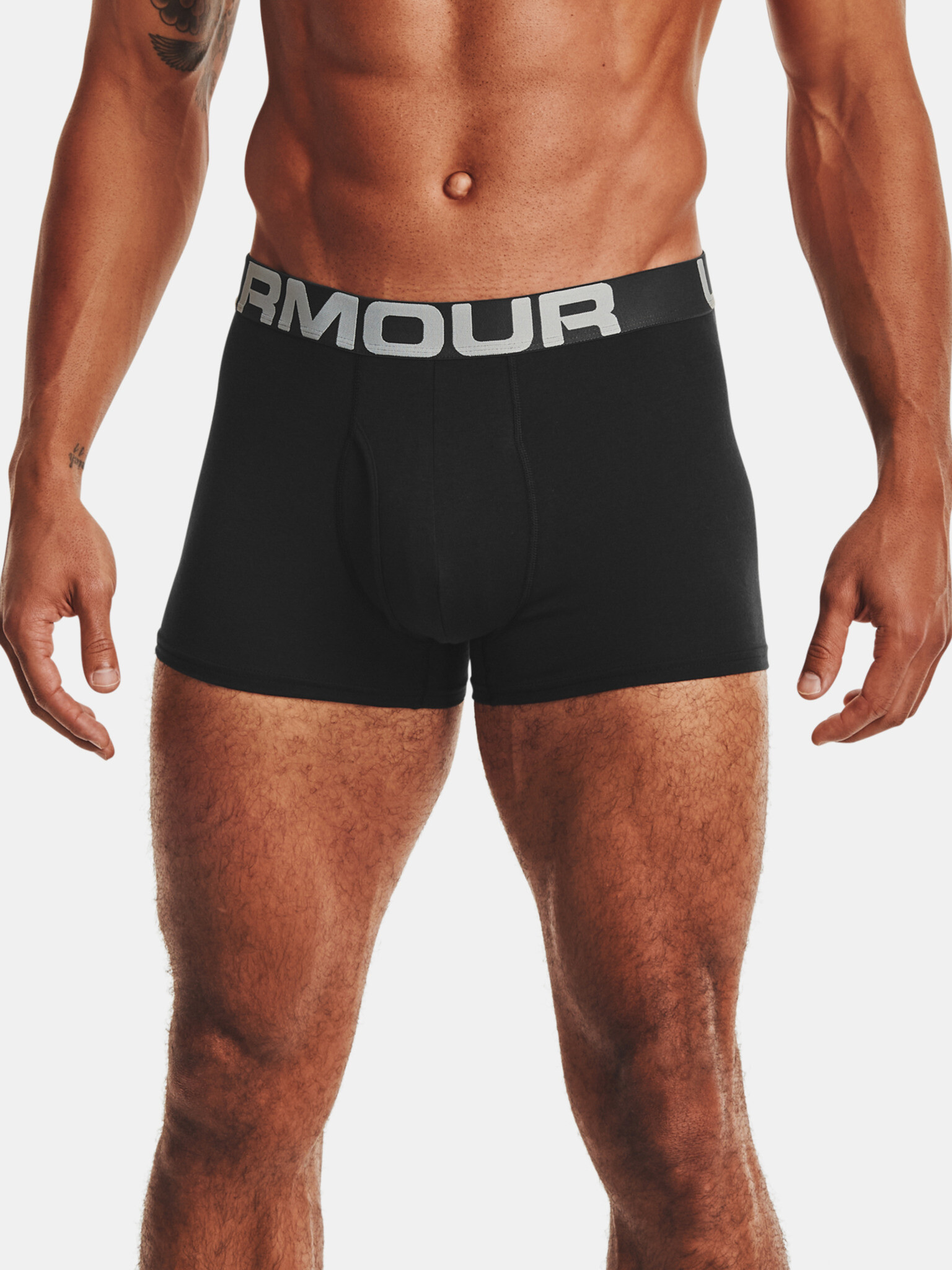 Under Armour UA Charged Cotton 3in Boxerky 3 ks Čierna - Pepit.sk