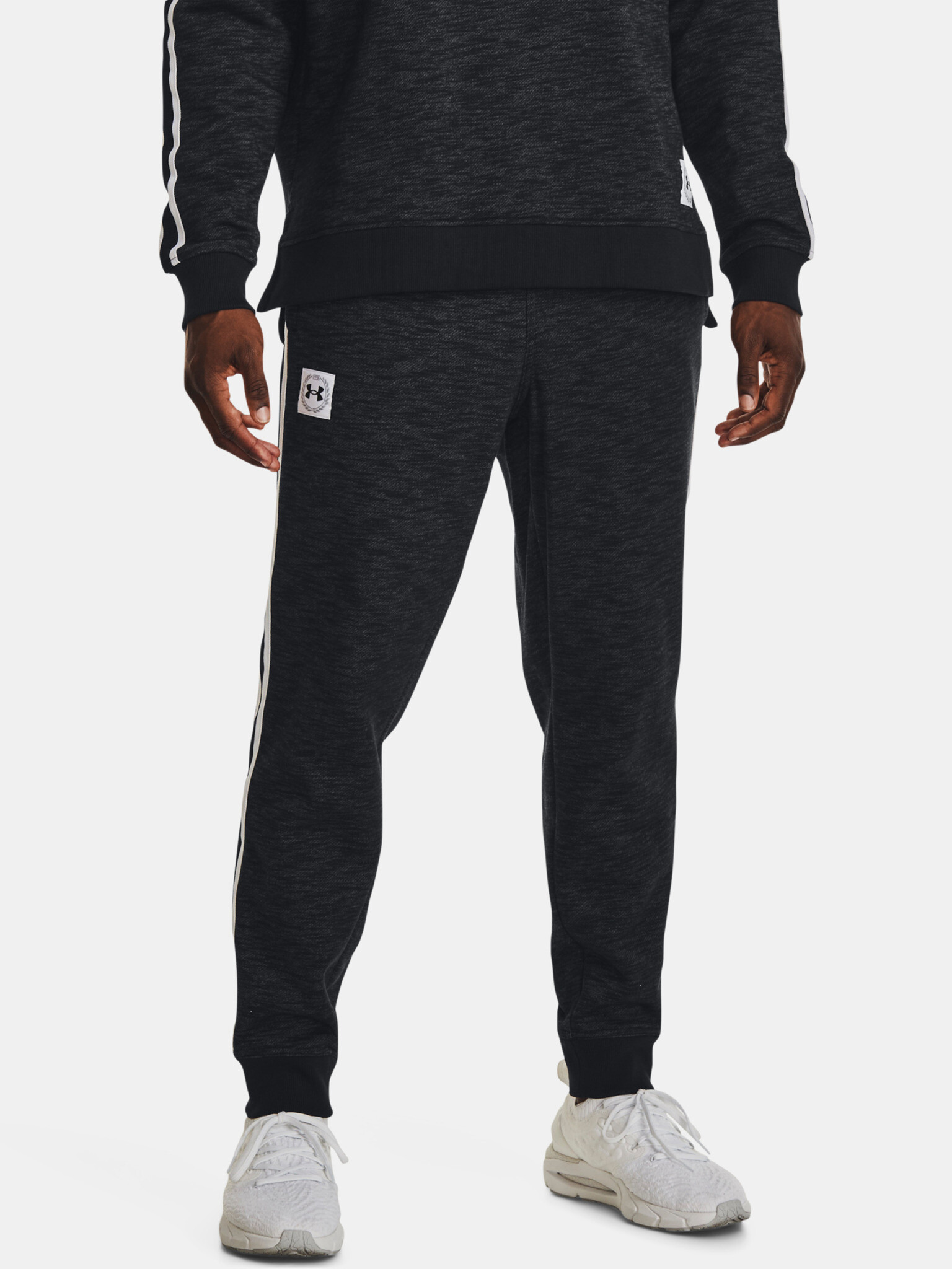 Under Armour UA Essential Heritge Fleece Tepláky Čierna - Pepit.sk