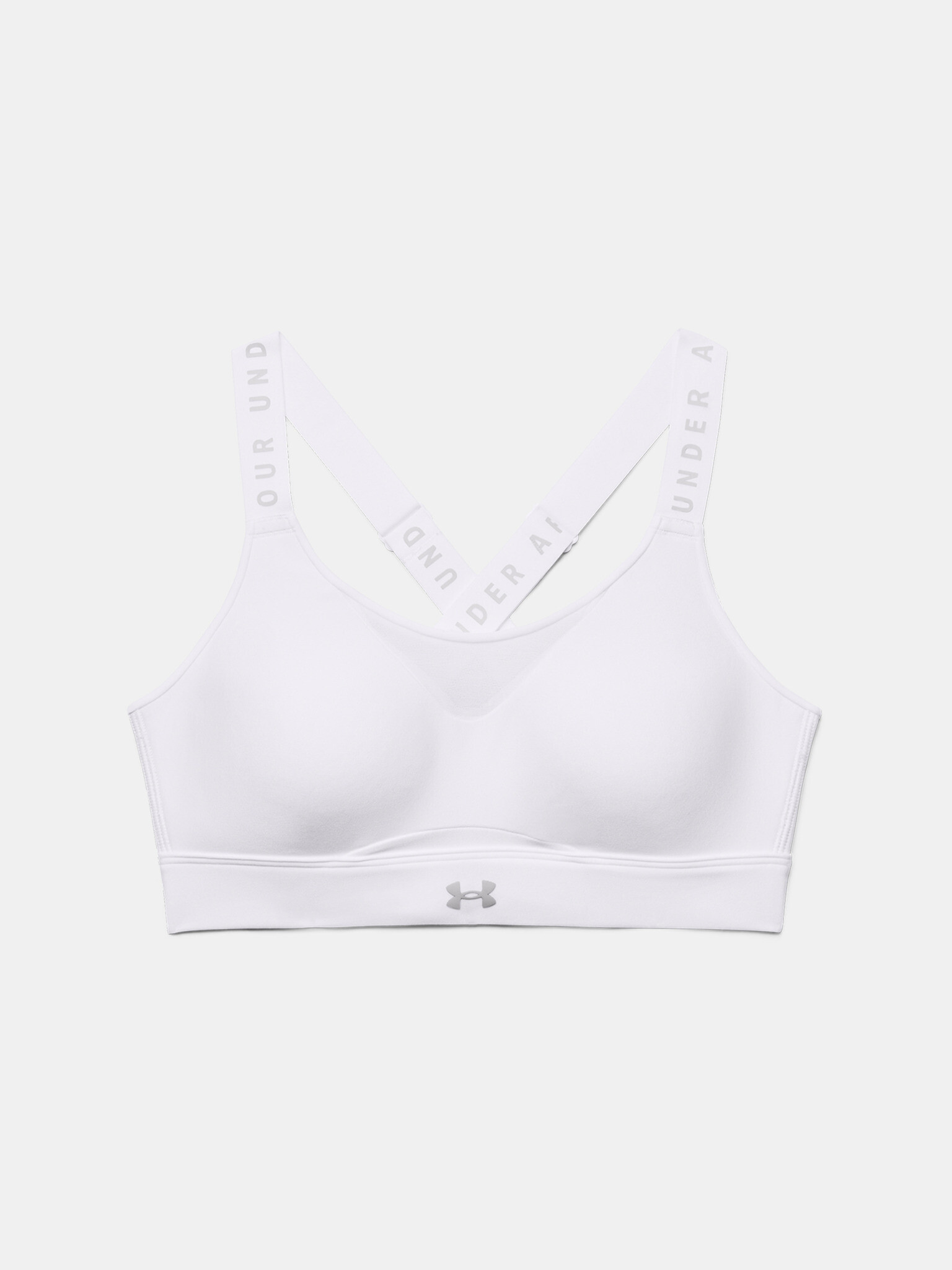 Under Armour UA Infinity High Športová podprsenka Biela - Pepit.sk