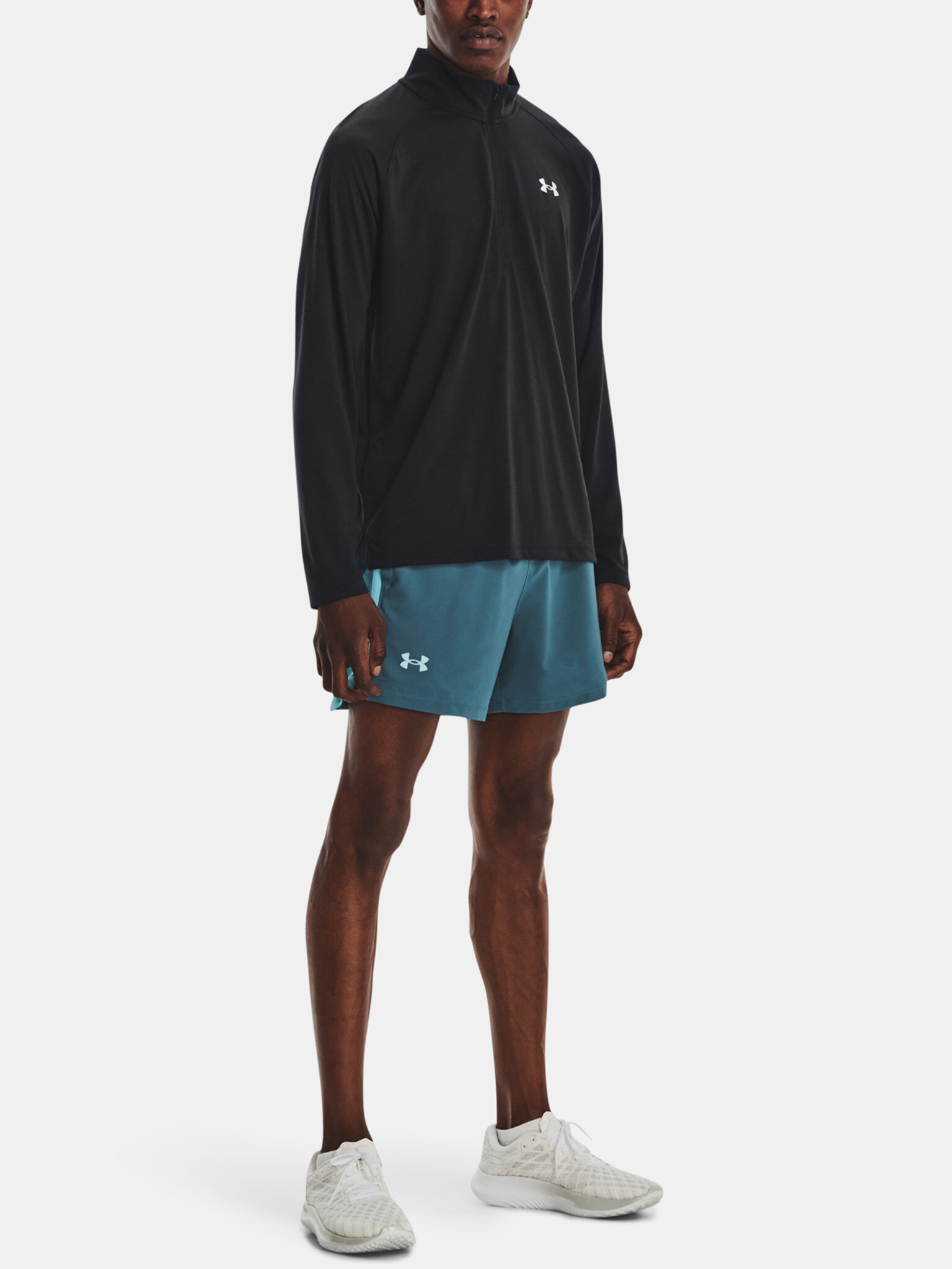 Under Armour UA LAUNCH 5'' SHORT-BLU Kraťasy Modrá - Pepit.sk