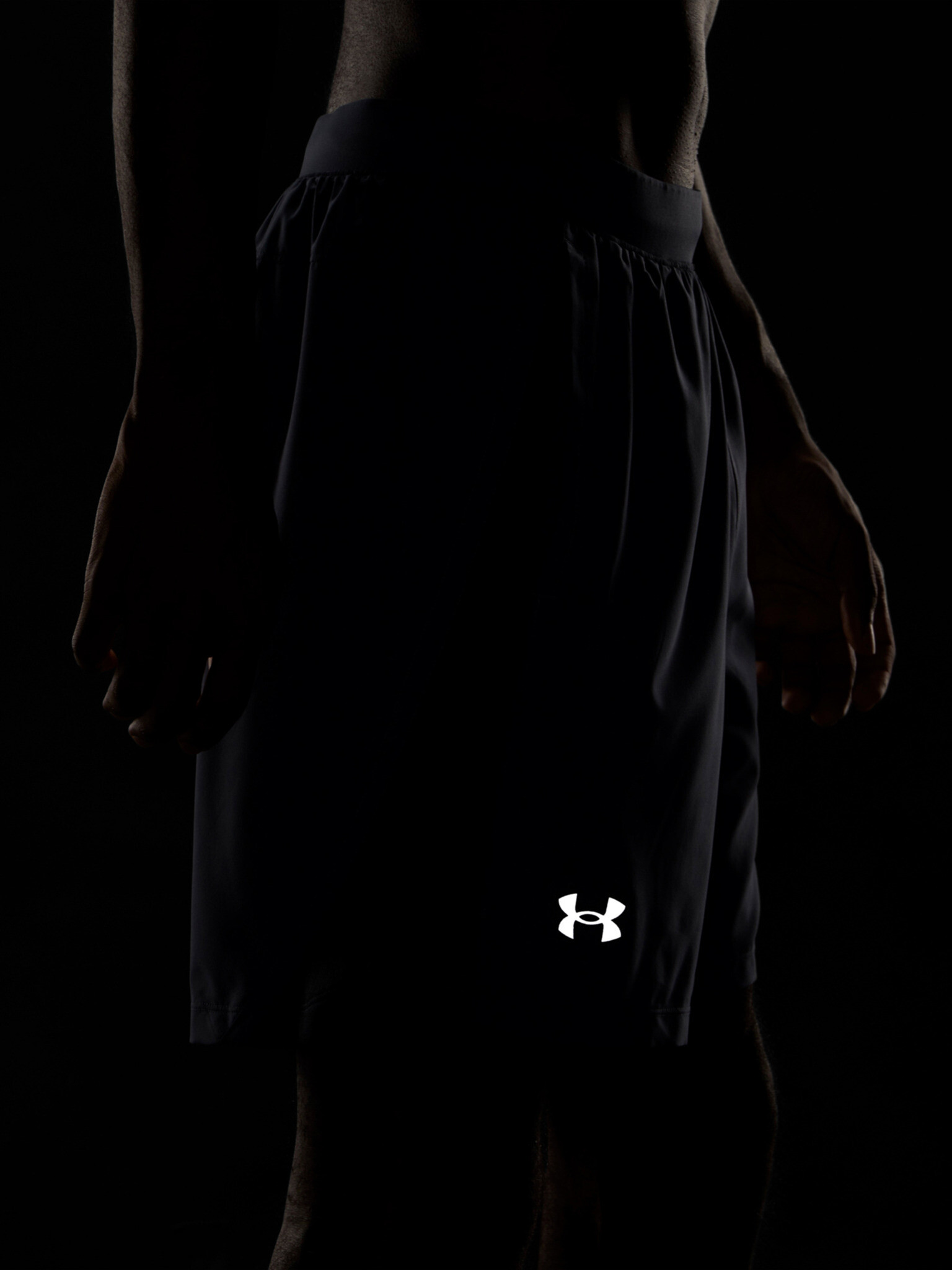 Under Armour UA Launch 7'' 2-In-1 Kraťasy Šedá - Pepit.sk