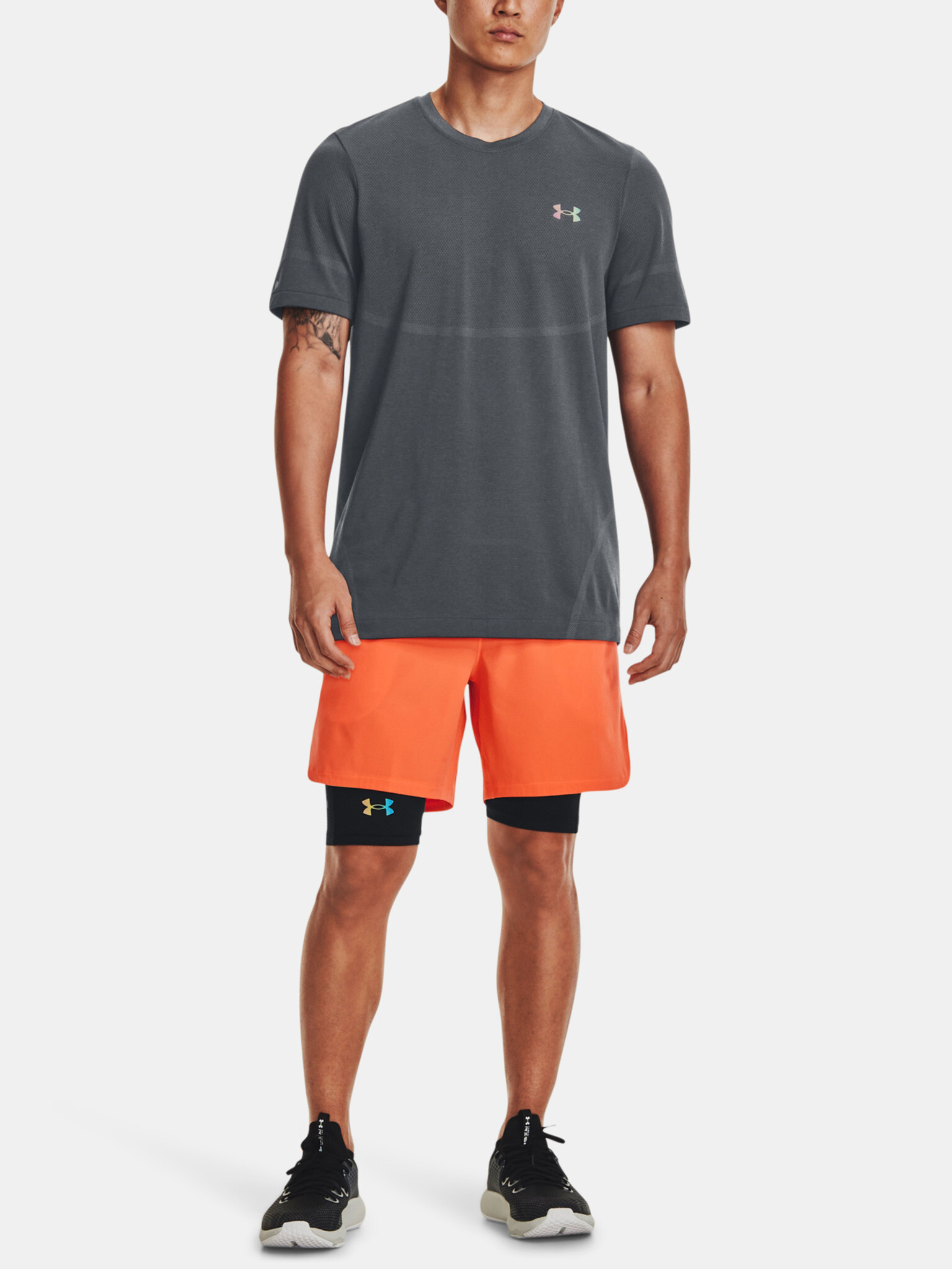 Under Armour UA Peak Woven Kraťasy Oranžová - Pepit.sk