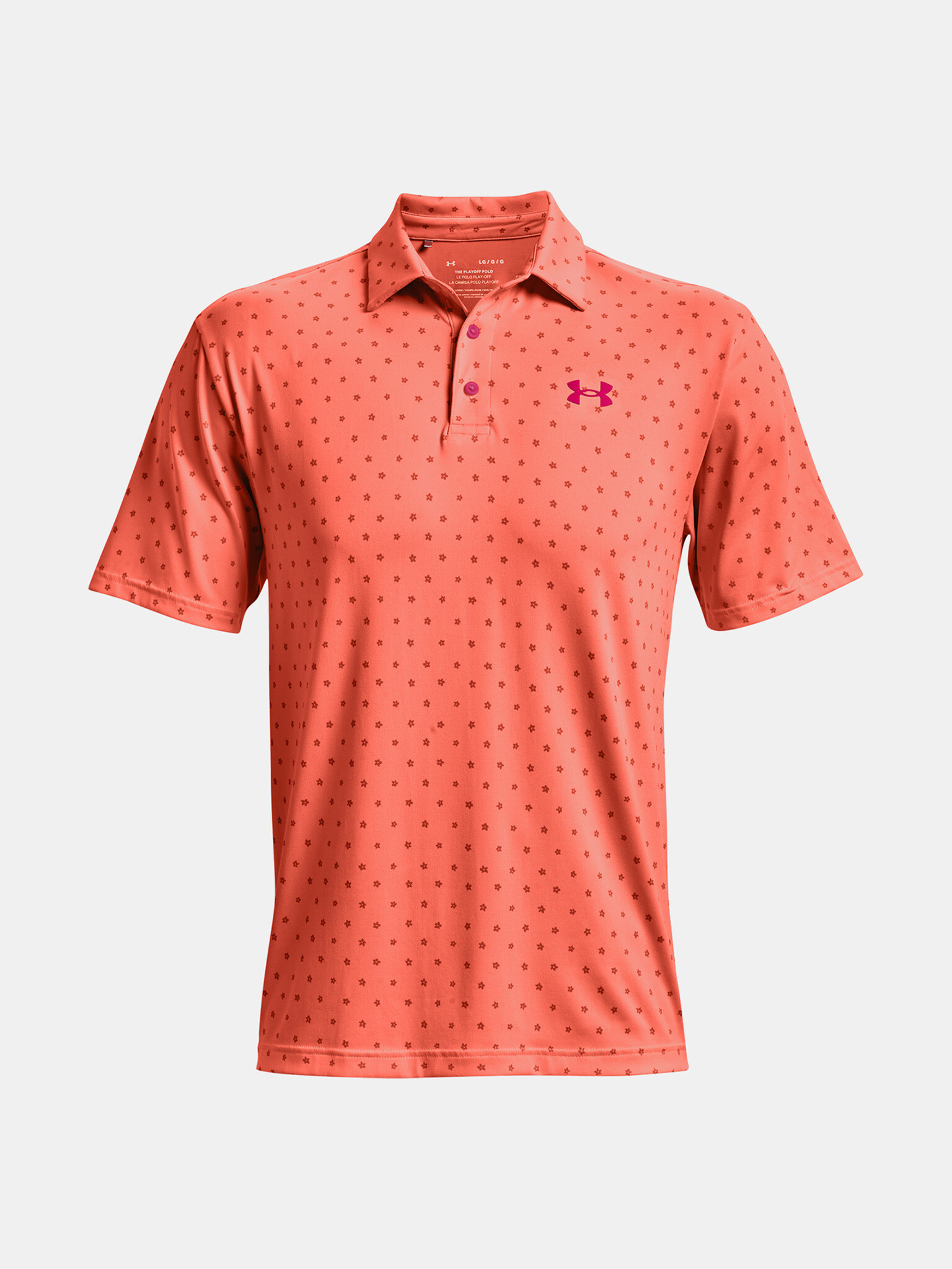 Under Armour UA Playoff Polo 2.0 Polo tričko Oranžová - Pepit.sk