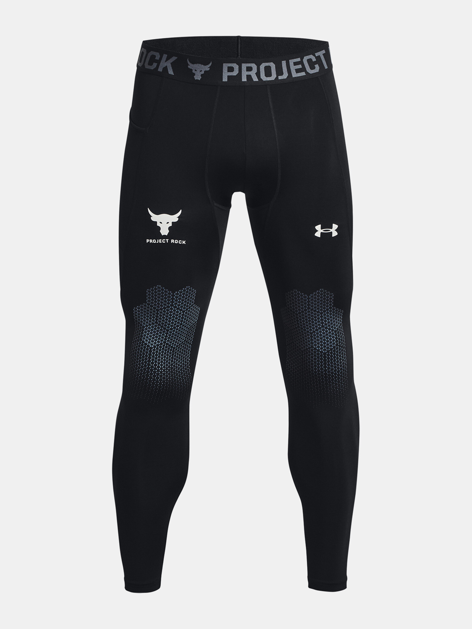 Under Armour UA Project Rock ArmourPrint Lgs Legíny Čierna - Pepit.sk