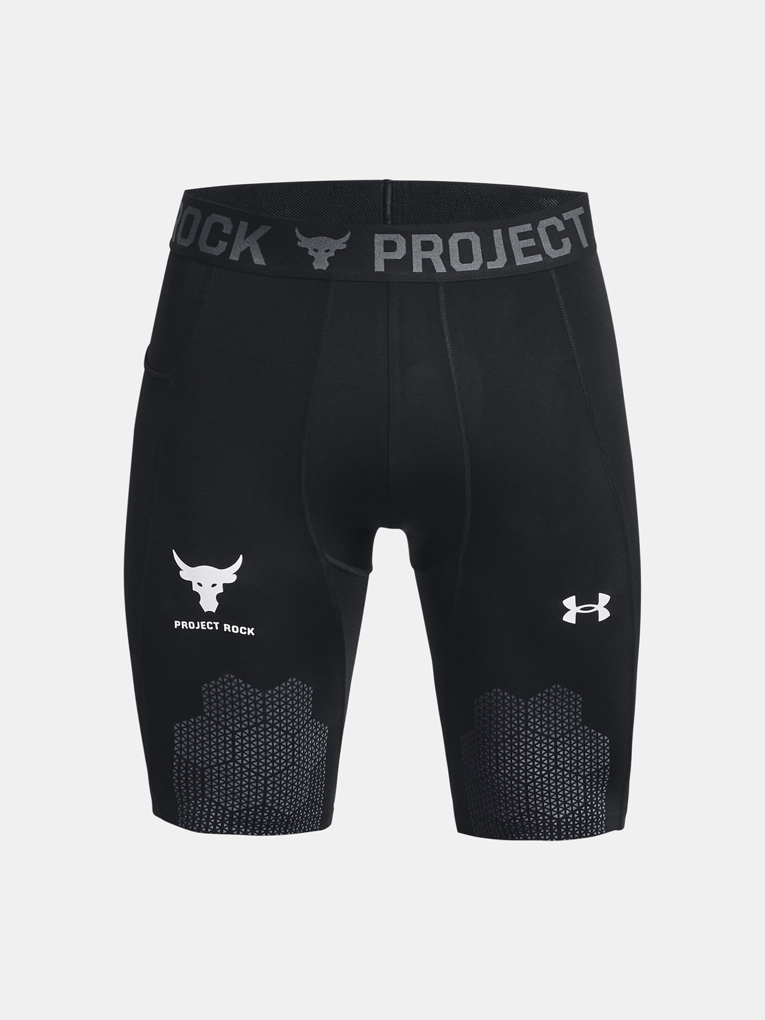 Under Armour UA Project Rock ArmourPrnt Lg Kraťasy Čierna - Pepit.sk