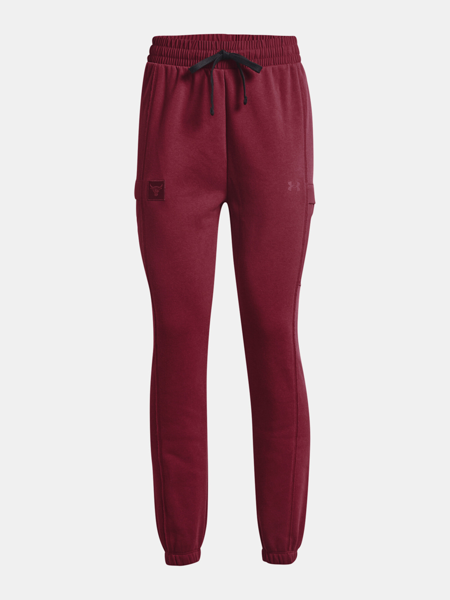 Under Armour UA Project Rock Fleece Pant Tepláky Červená - Pepit.sk