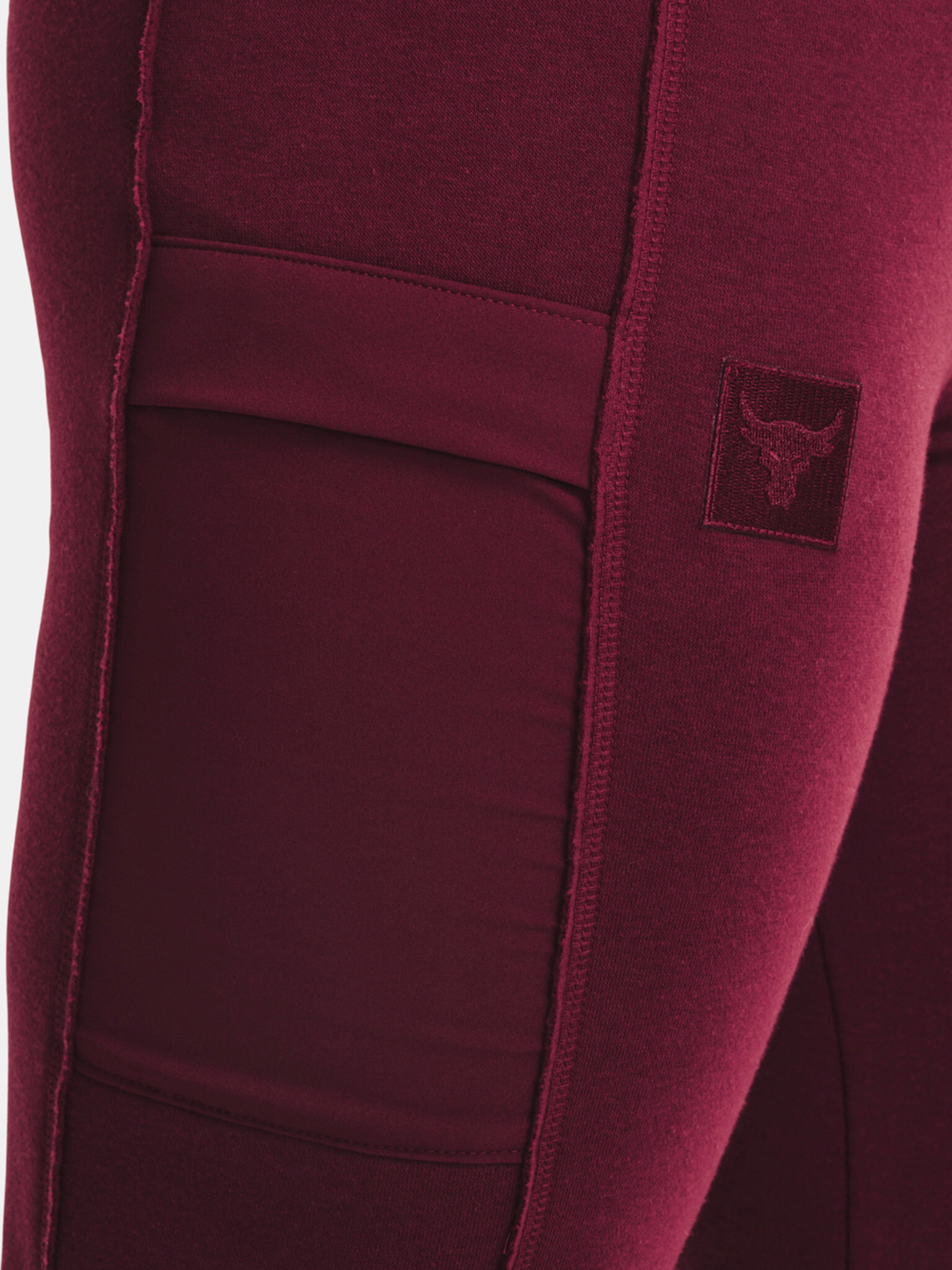 Under Armour UA Project Rock Fleece Pant Tepláky Červená - Pepit.sk