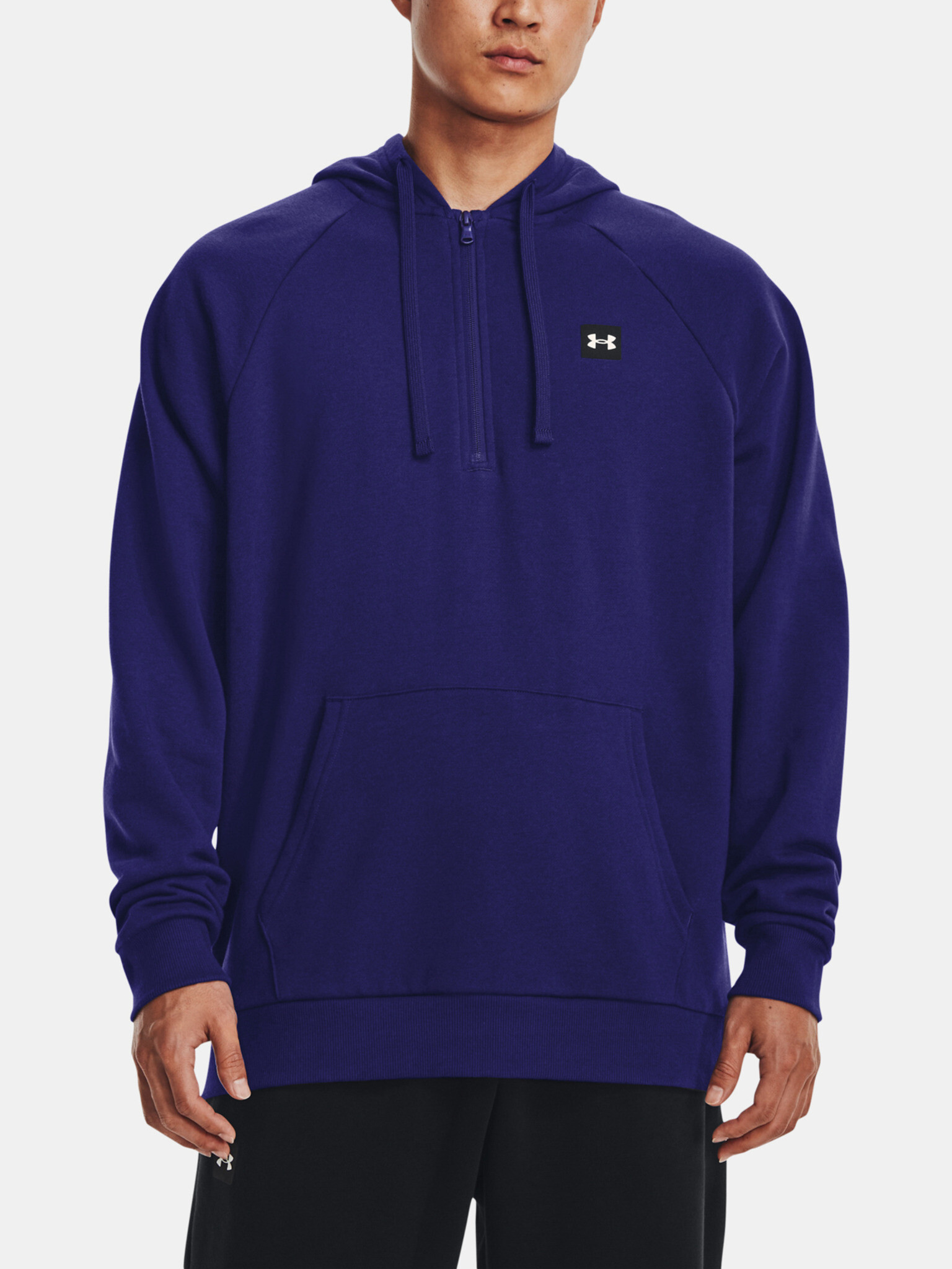 Under Armour UA Rival Fleece 1/2 Zip HD Mikina Modrá - Pepit.sk