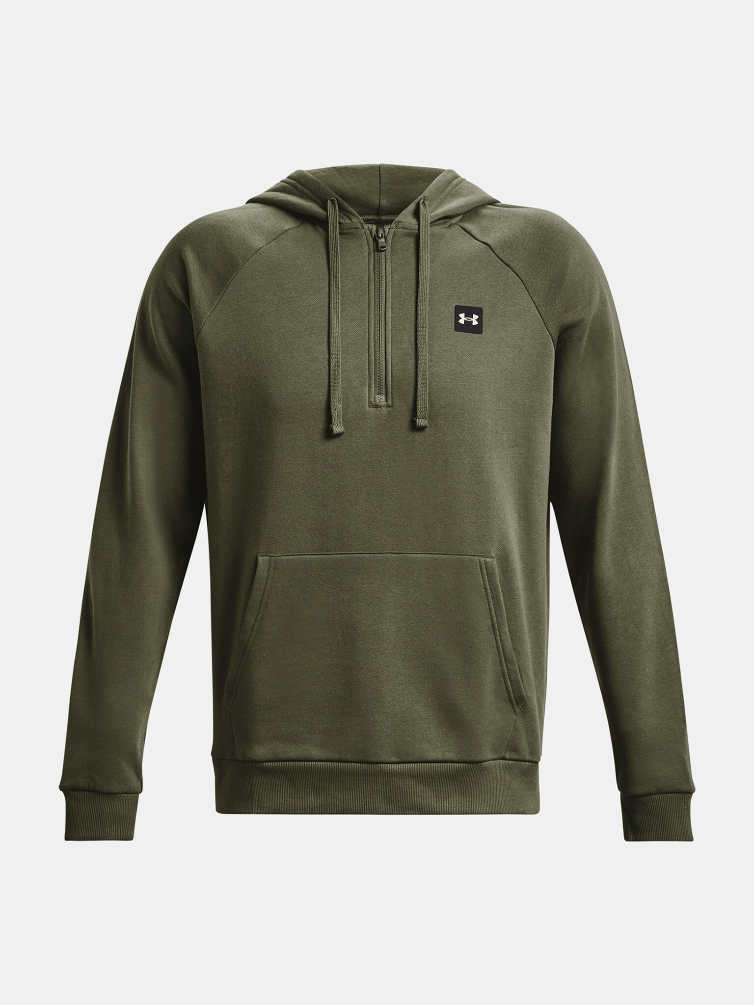 Under Armour UA Rival Fleece 1/2 Zip HD Mikina Zelená - Pepit.sk