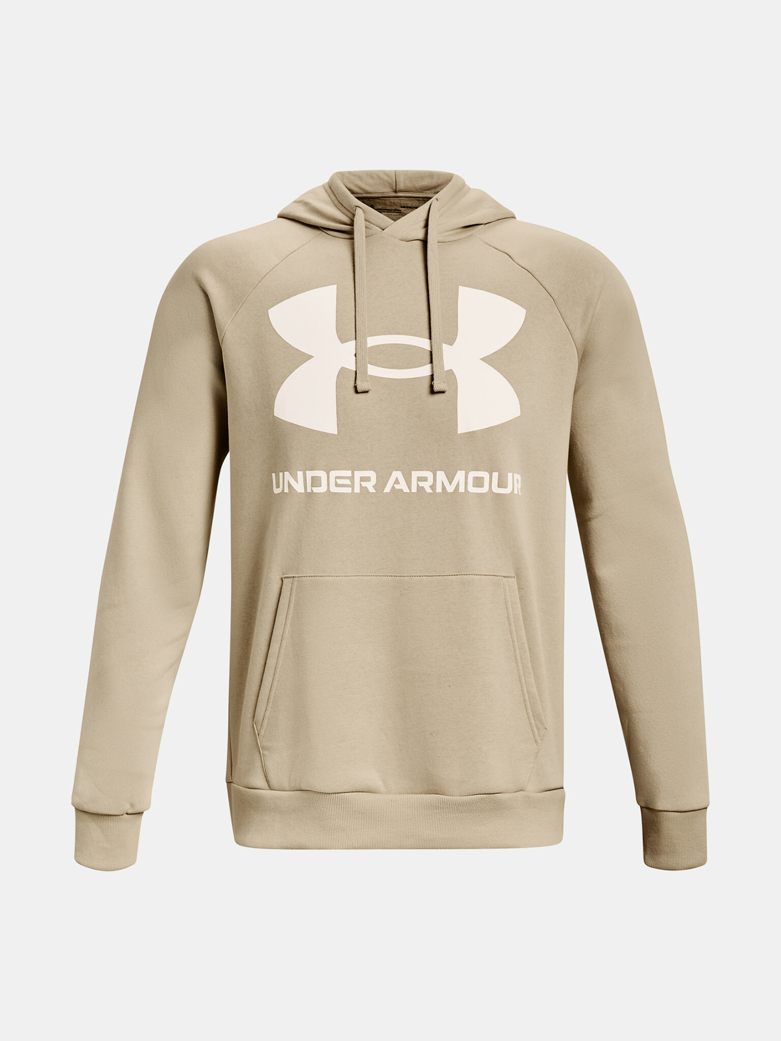 Under Armour UA Rival Fleece Big Logo HD-BRN Mikina Hnedá - Pepit.sk