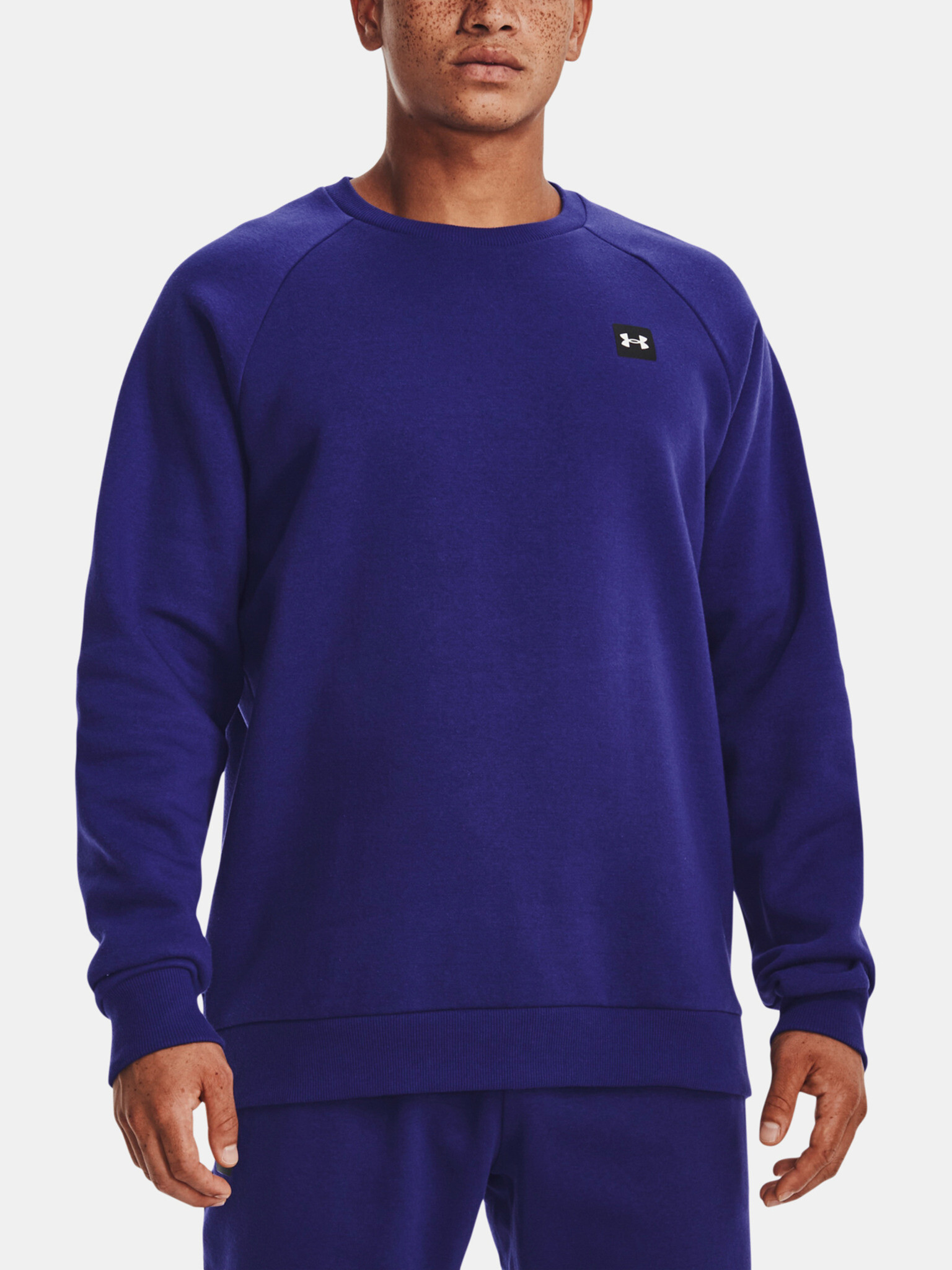 Under Armour UA Rival Fleece Crew-BLU Mikina Modrá - Pepit.sk