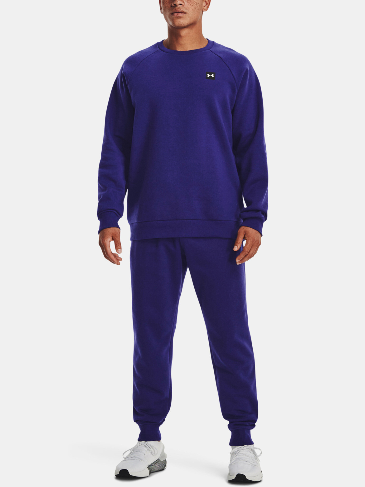 Under Armour UA Rival Fleece Crew-BLU Mikina Modrá - Pepit.sk