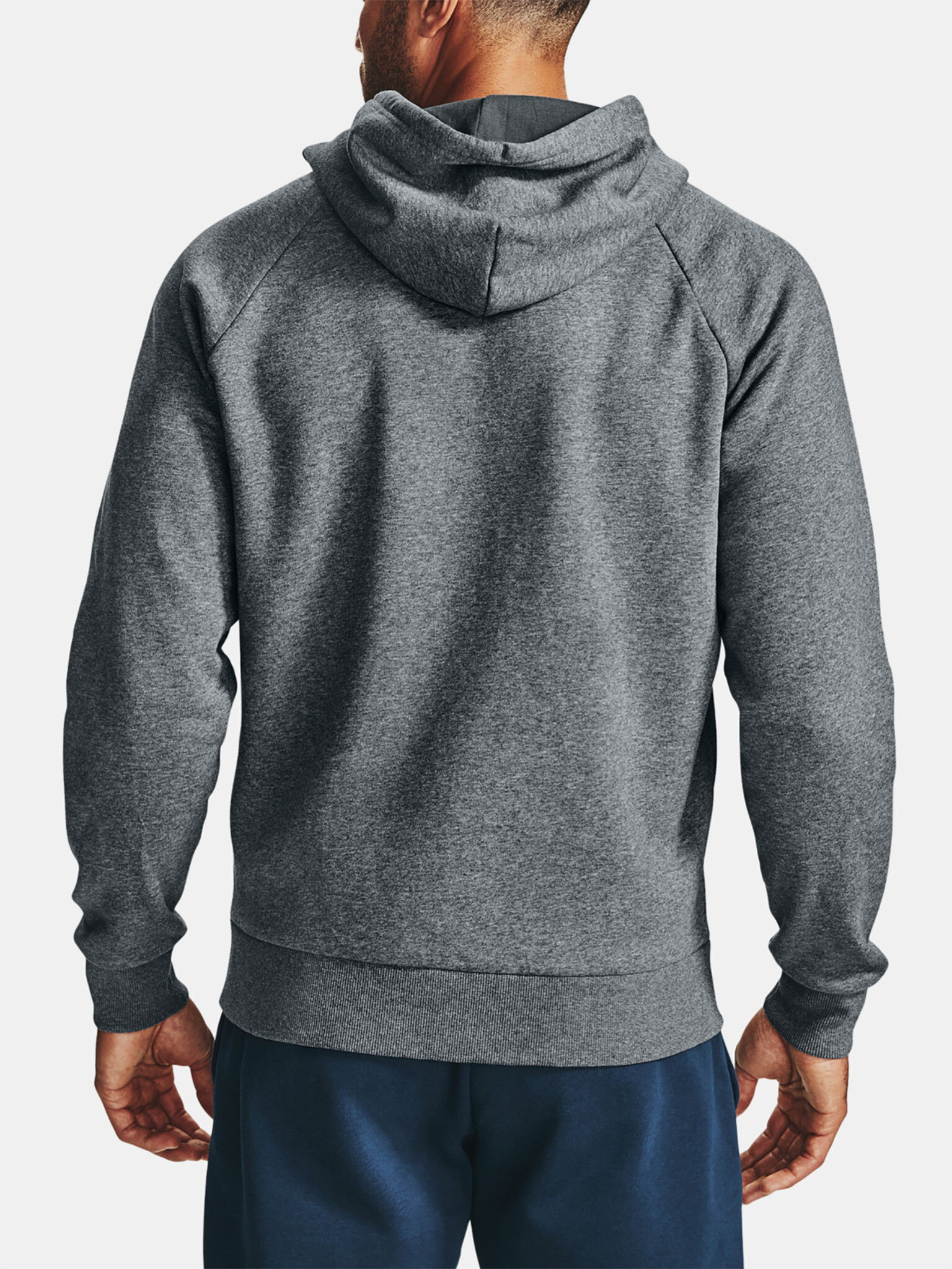 Under Armour UA Rival Fleece FZ Hoodie Mikina Šedá - Pepit.sk