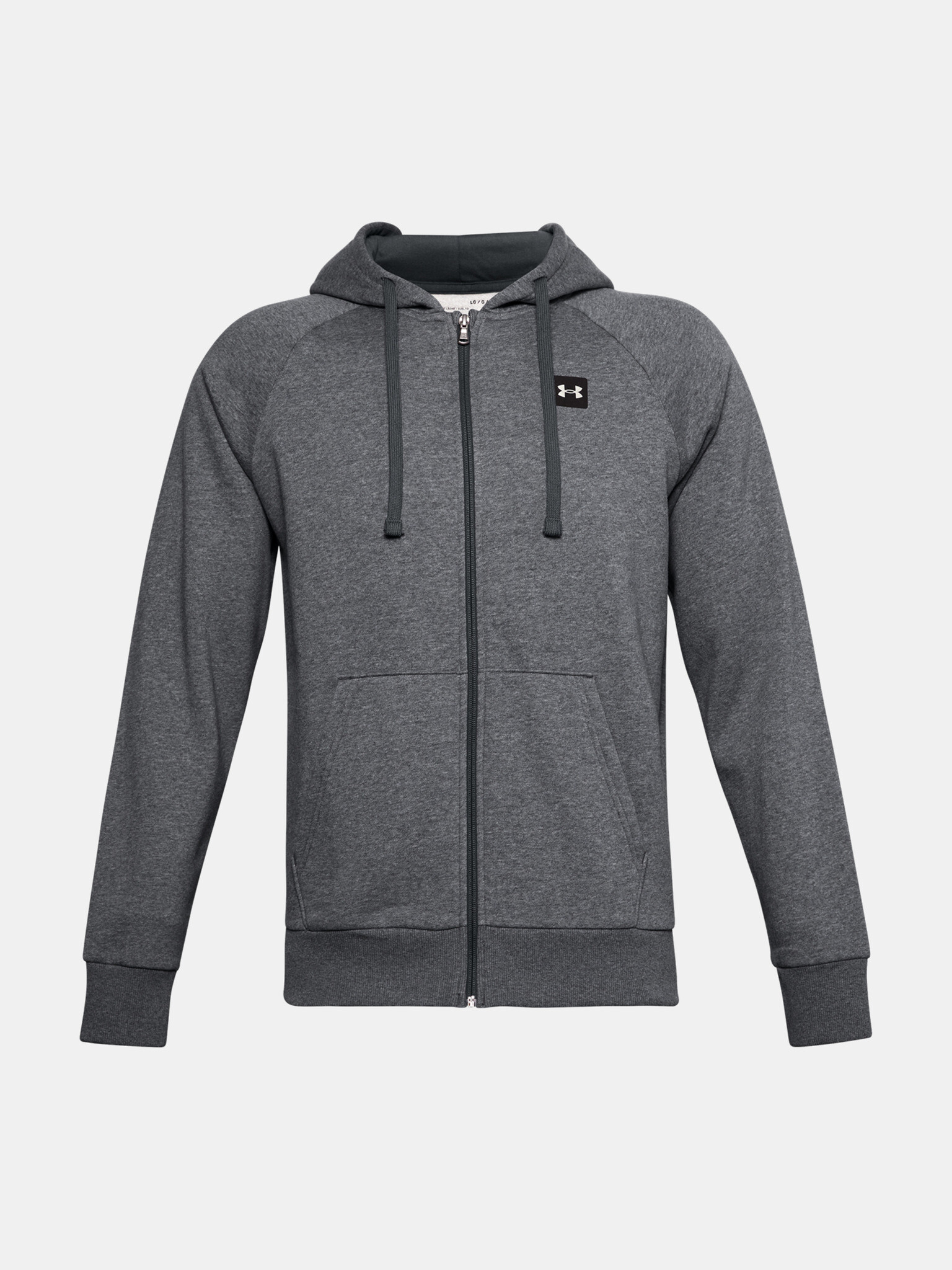 Under Armour UA Rival Fleece FZ Hoodie Mikina Šedá - Pepit.sk