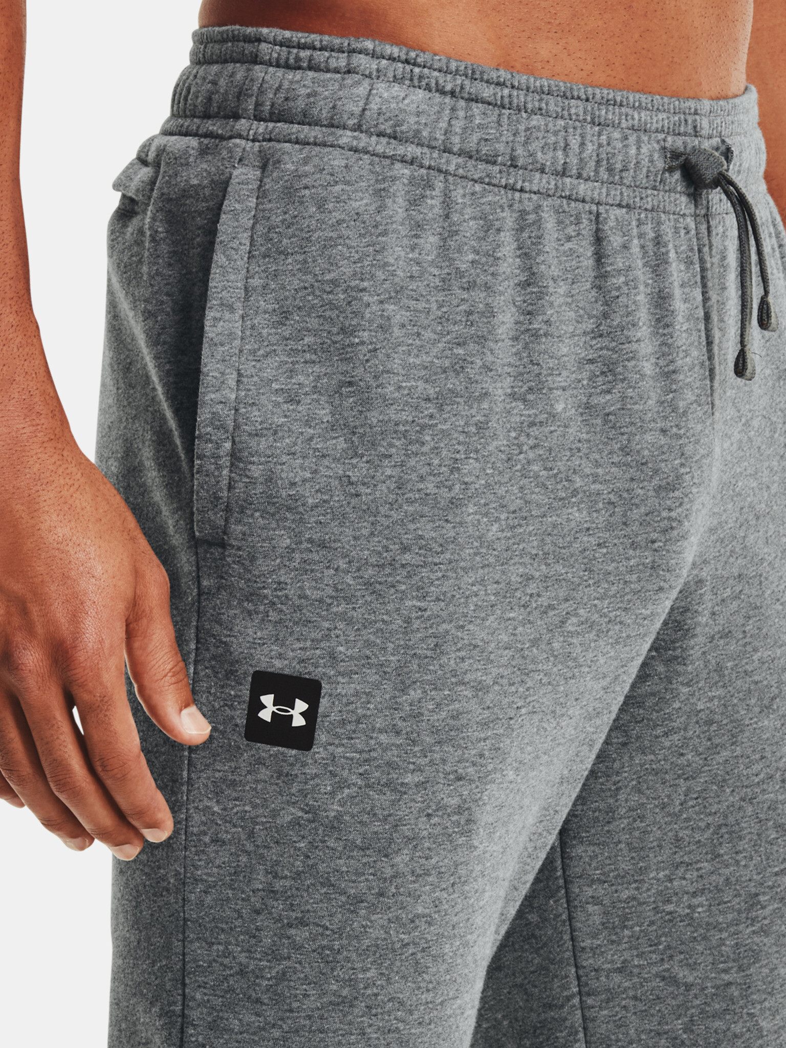 Under Armour UA RIVAL FLEECE Tepláky Šedá - Pepit.sk