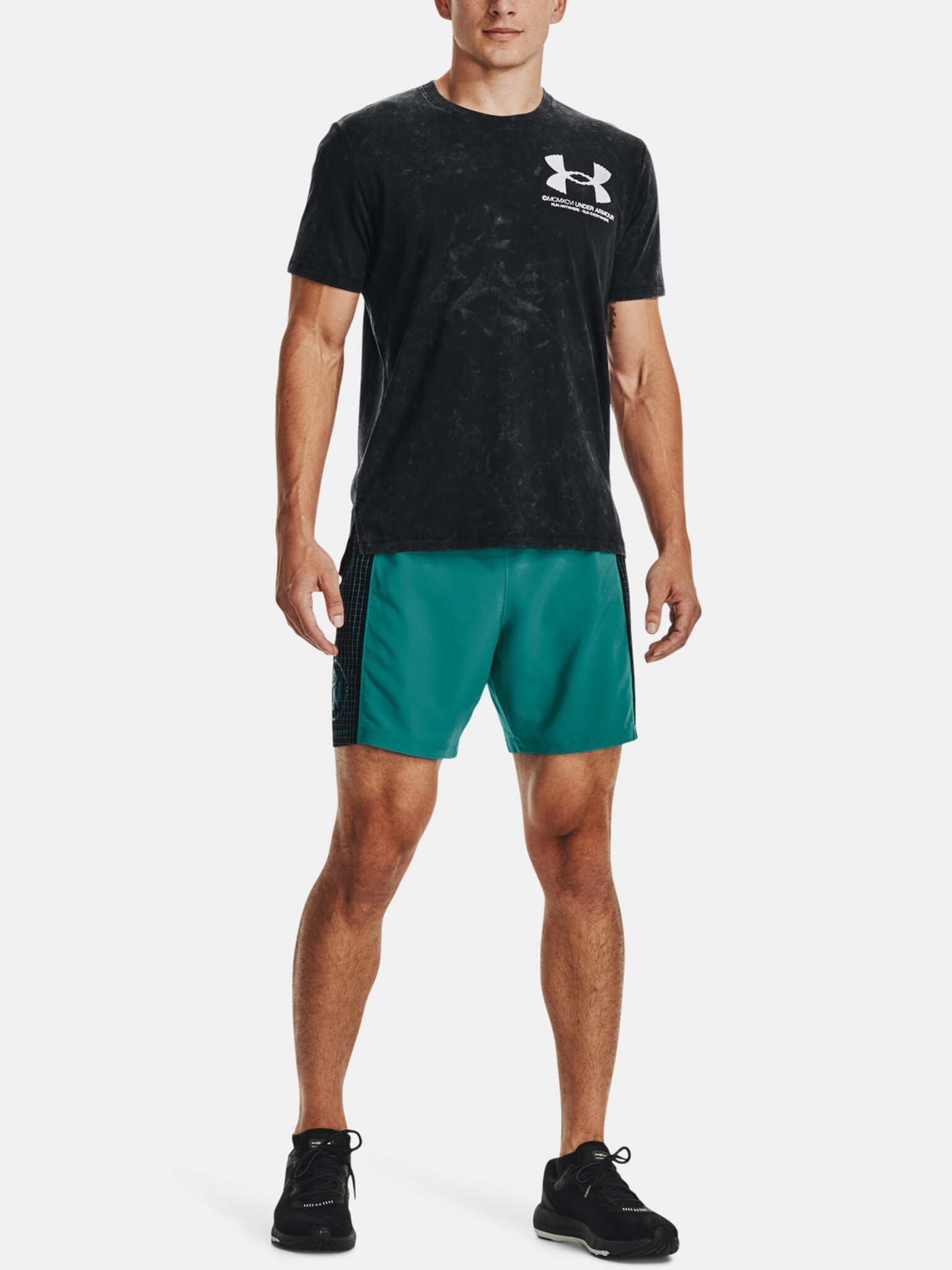 Under Armour UA Run Anywhere Kraťasy Modrá - Pepit.sk