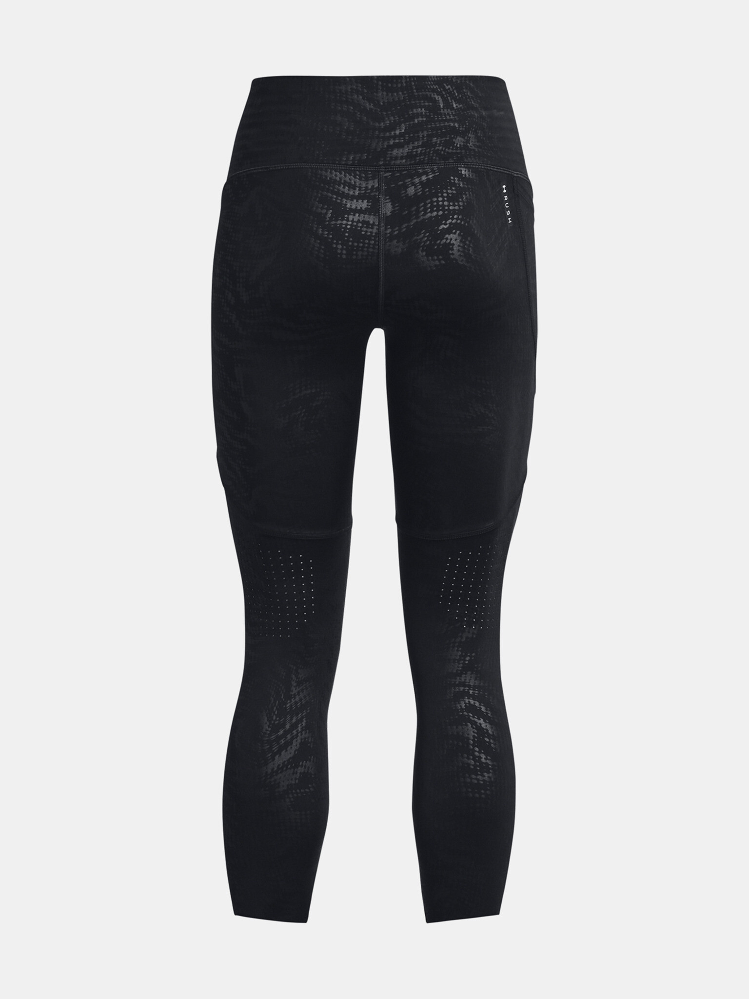 Under Armour UA Rush Legging Emboss Perf Legíny Čierna - Pepit.sk