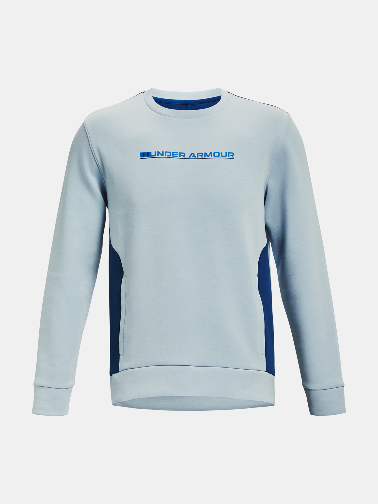 Under Armour UA Summit Knit Crew Mikina Modrá - Pepit.sk