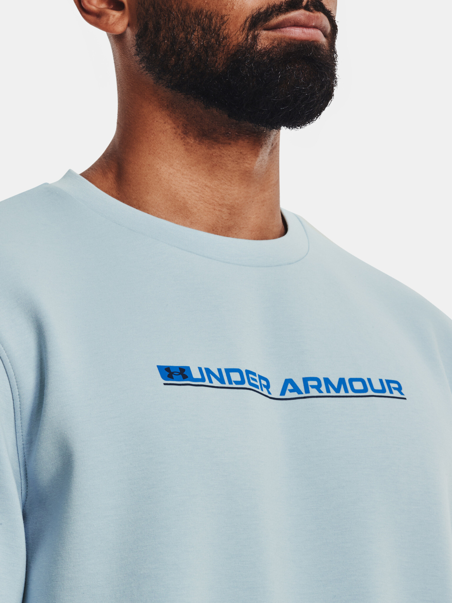 Under Armour UA Summit Knit Crew Mikina Modrá - Pepit.sk