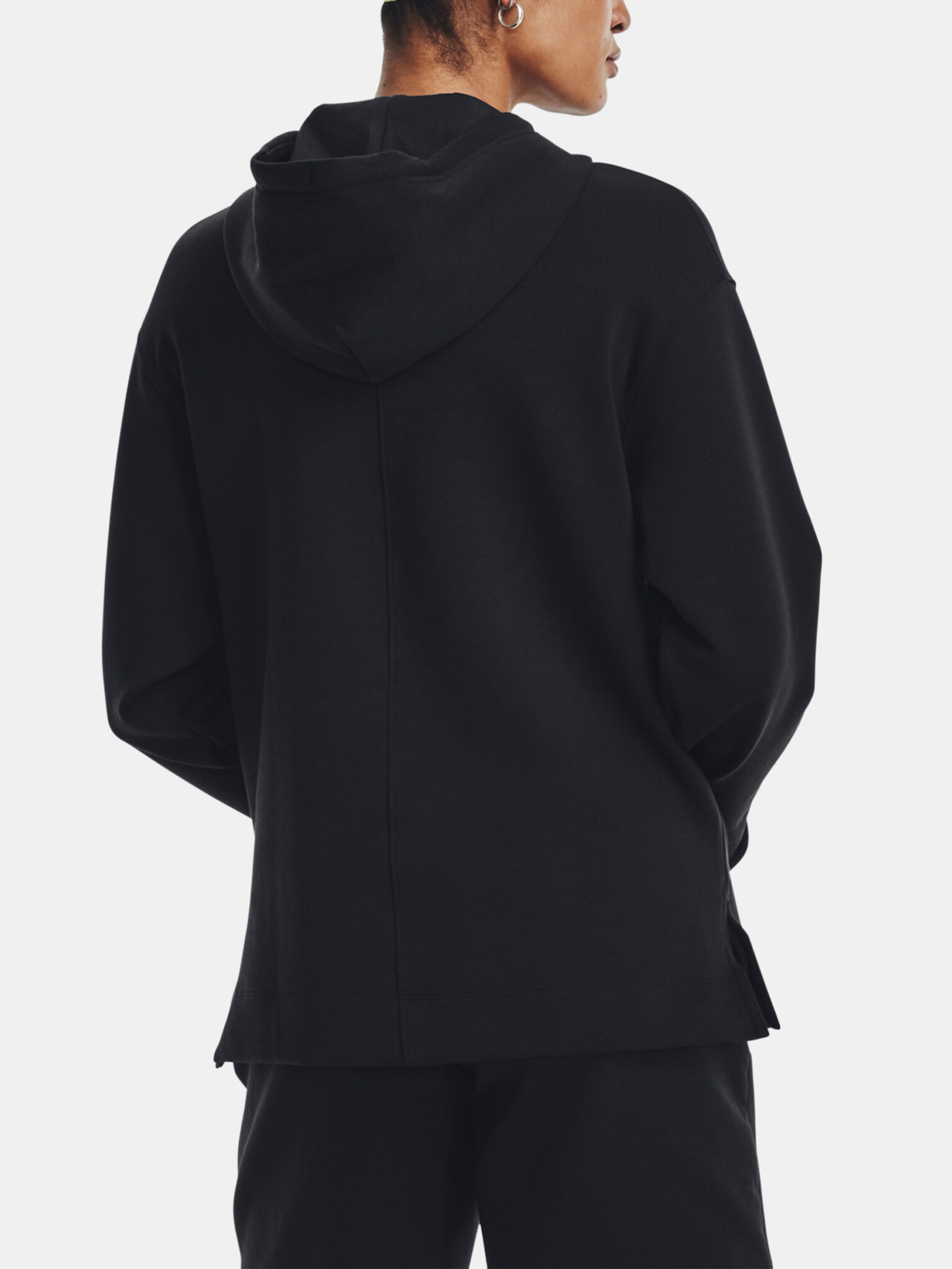 Under Armour UA Summit Knit Hoodie-BLK Mikina Čierna - Pepit.sk