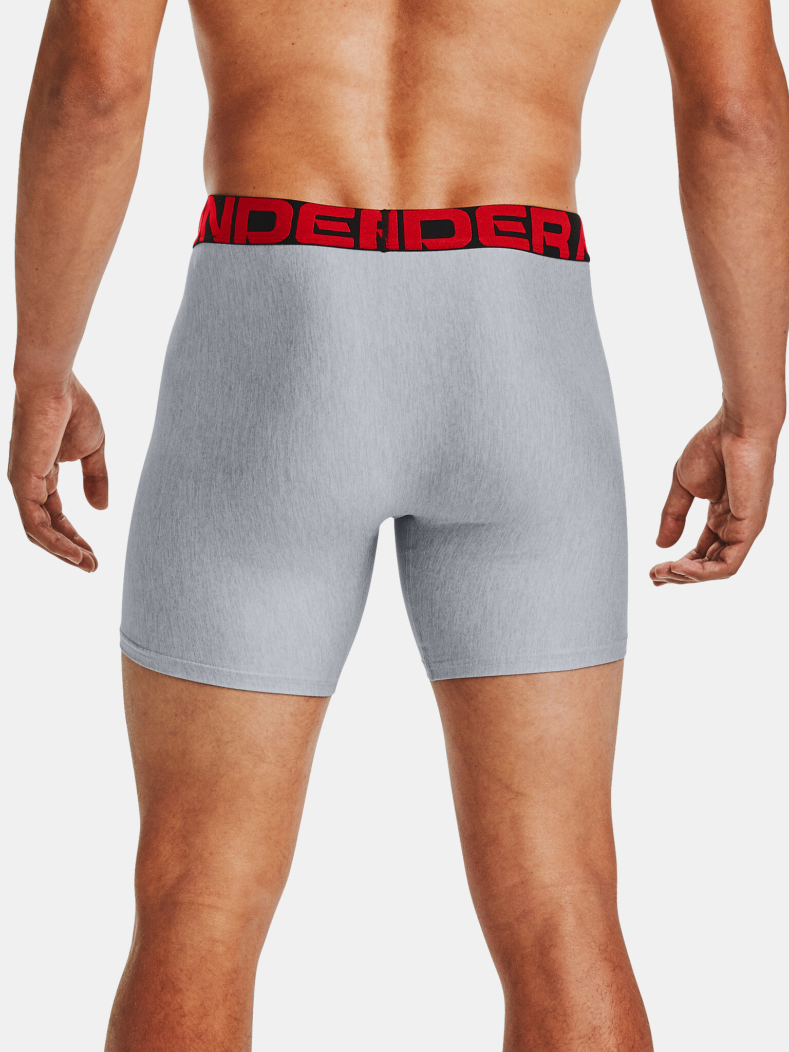 Under Armour UA Tech 6in Boxerky 2 ks Šedá - Pepit.sk