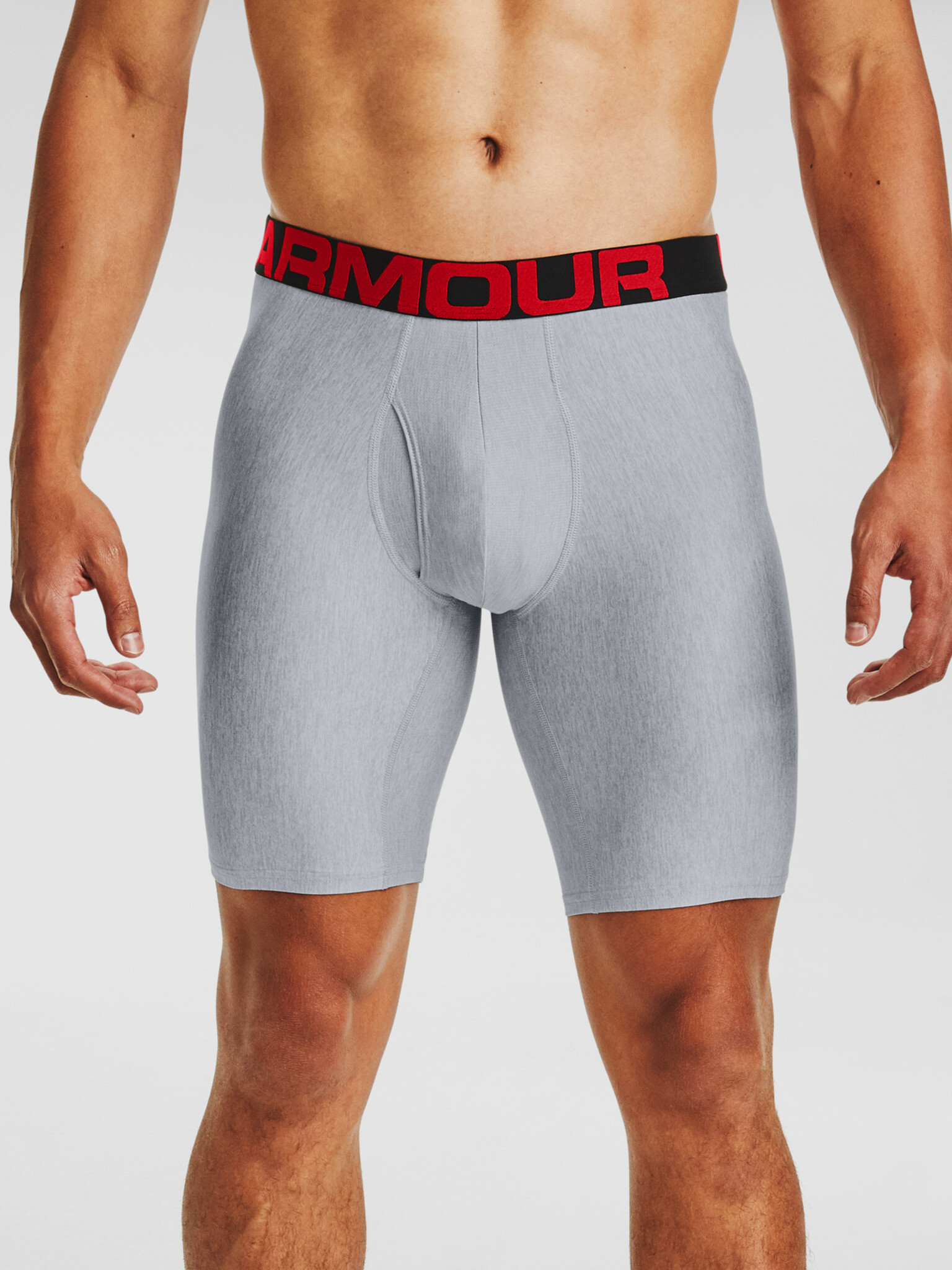 Under Armour UA Tech 9in 2 Pack Boxerky Šedá - Pepit.sk