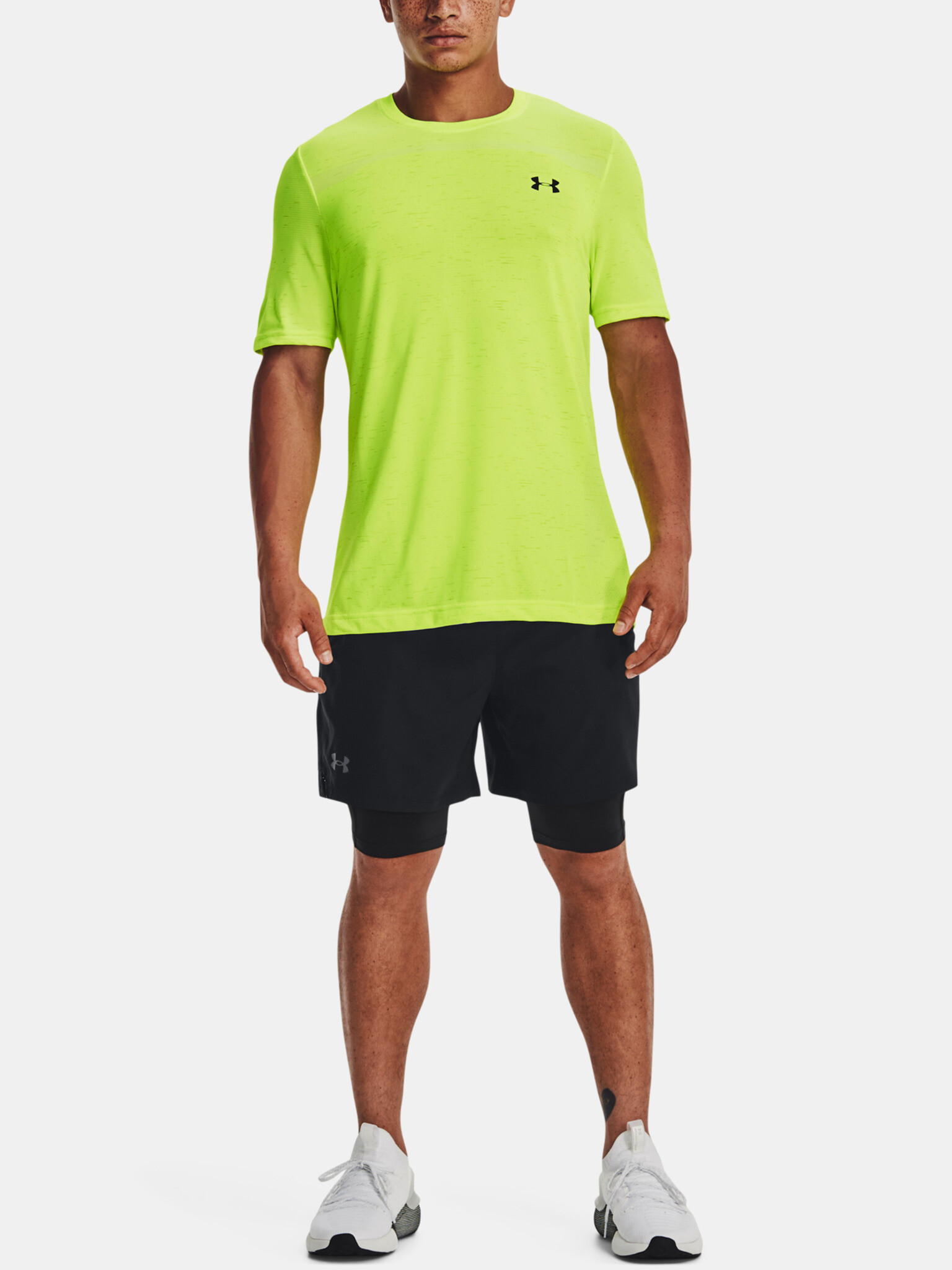 Under Armour UA Vanish Woven 2in1 Sts-BLK Kraťasy Čierna - Pepit.sk