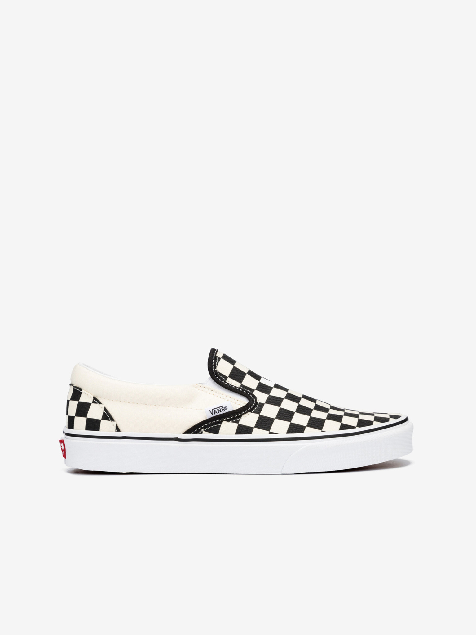 Vans Checkerboard Classic Slip On Biela - Pepit.sk