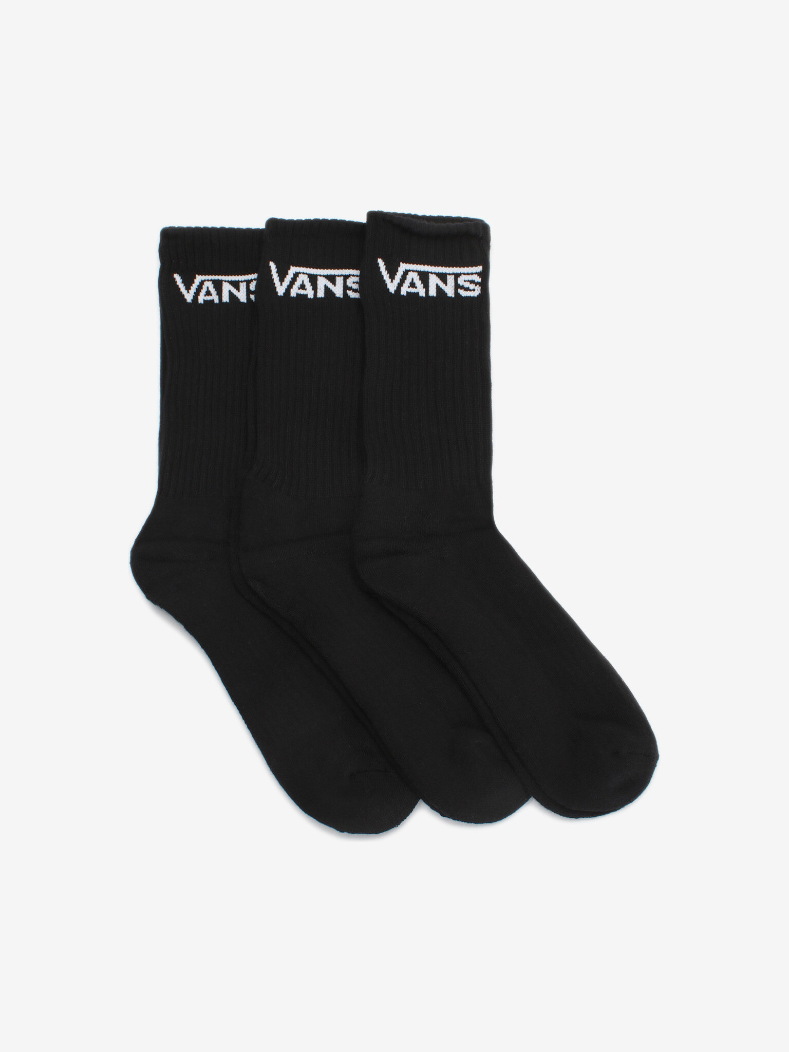 Vans Ponožky 3 páry Čierna - Pepit.sk