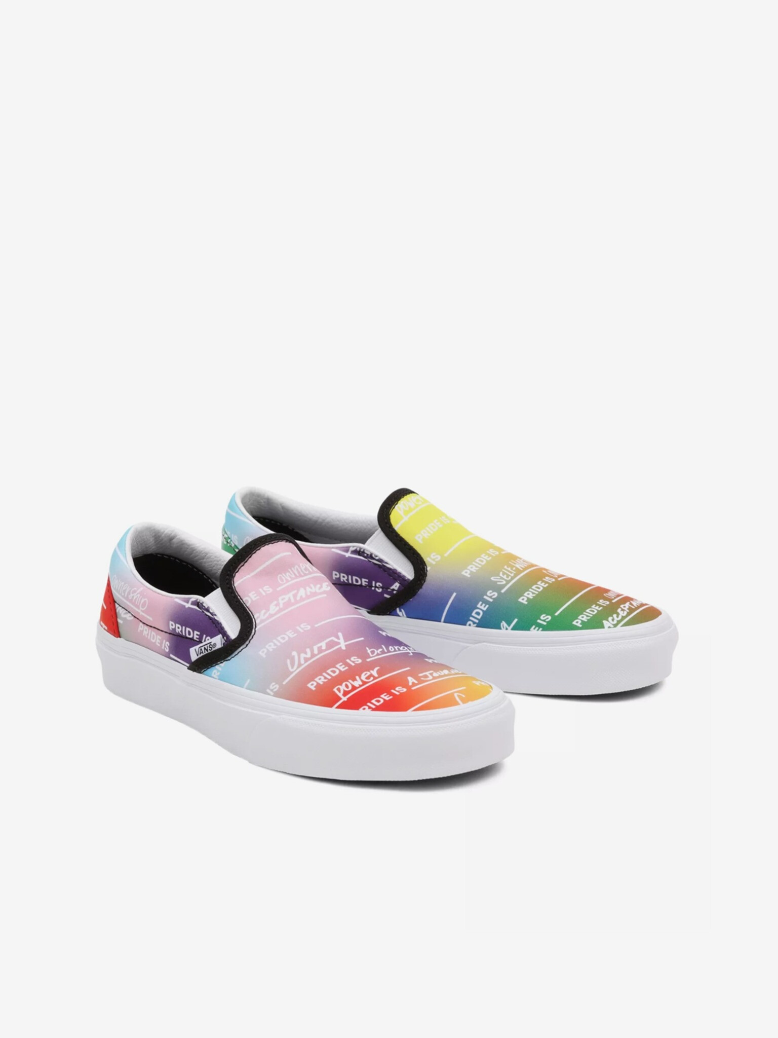 Vans Rainbow Slip On Ružová - Pepit.sk