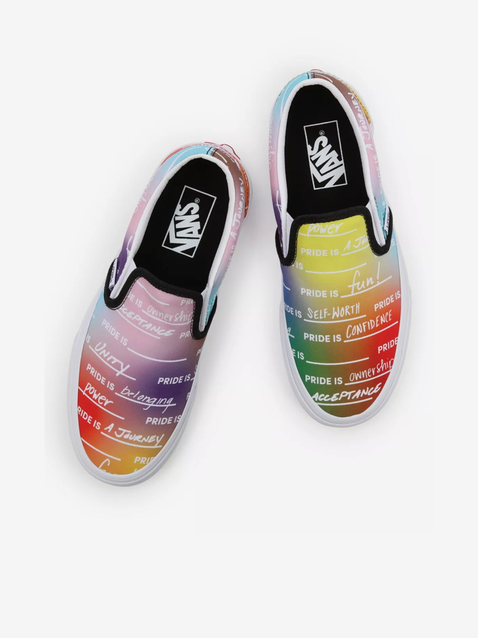 Vans Rainbow Slip On Ružová - Pepit.sk