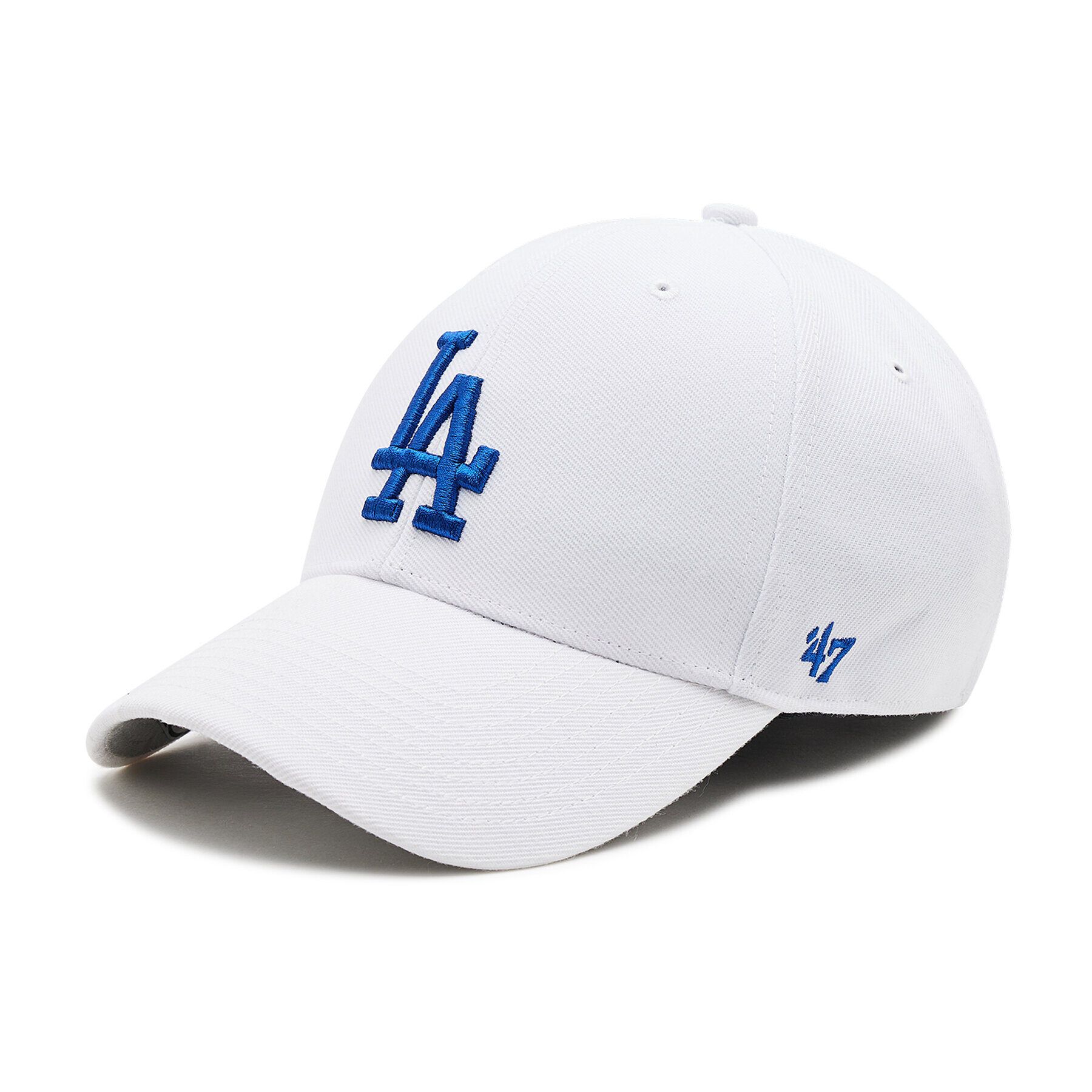 47 Brand Šiltovka Los Angeles Dodgers B-MVP12WBV-WHC Biela - Pepit.sk