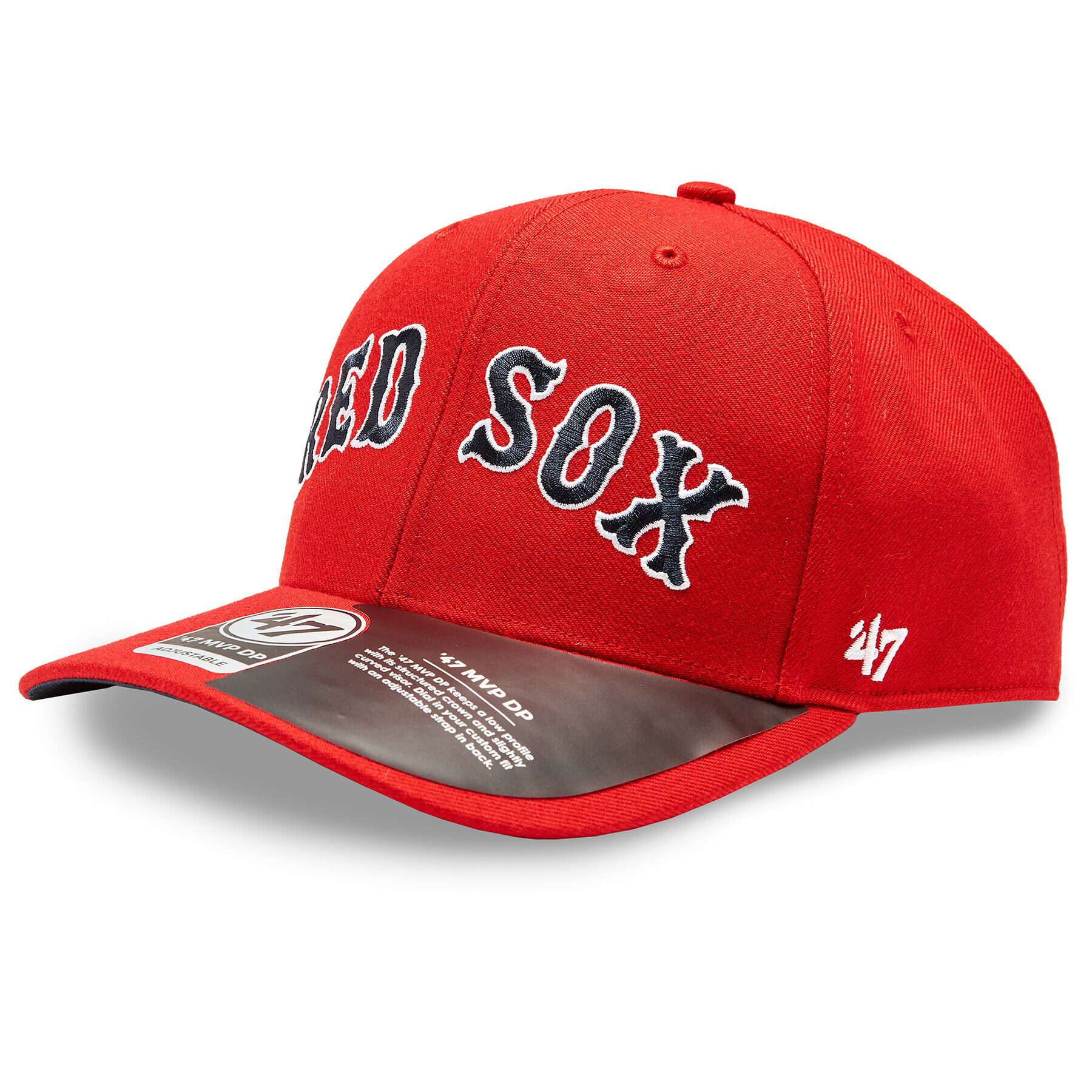 47 Brand Šiltovka MLB Boston Red Sox Replica Script 47 MVP DP B-REPSP02WBP-RD Červená - Pepit.sk