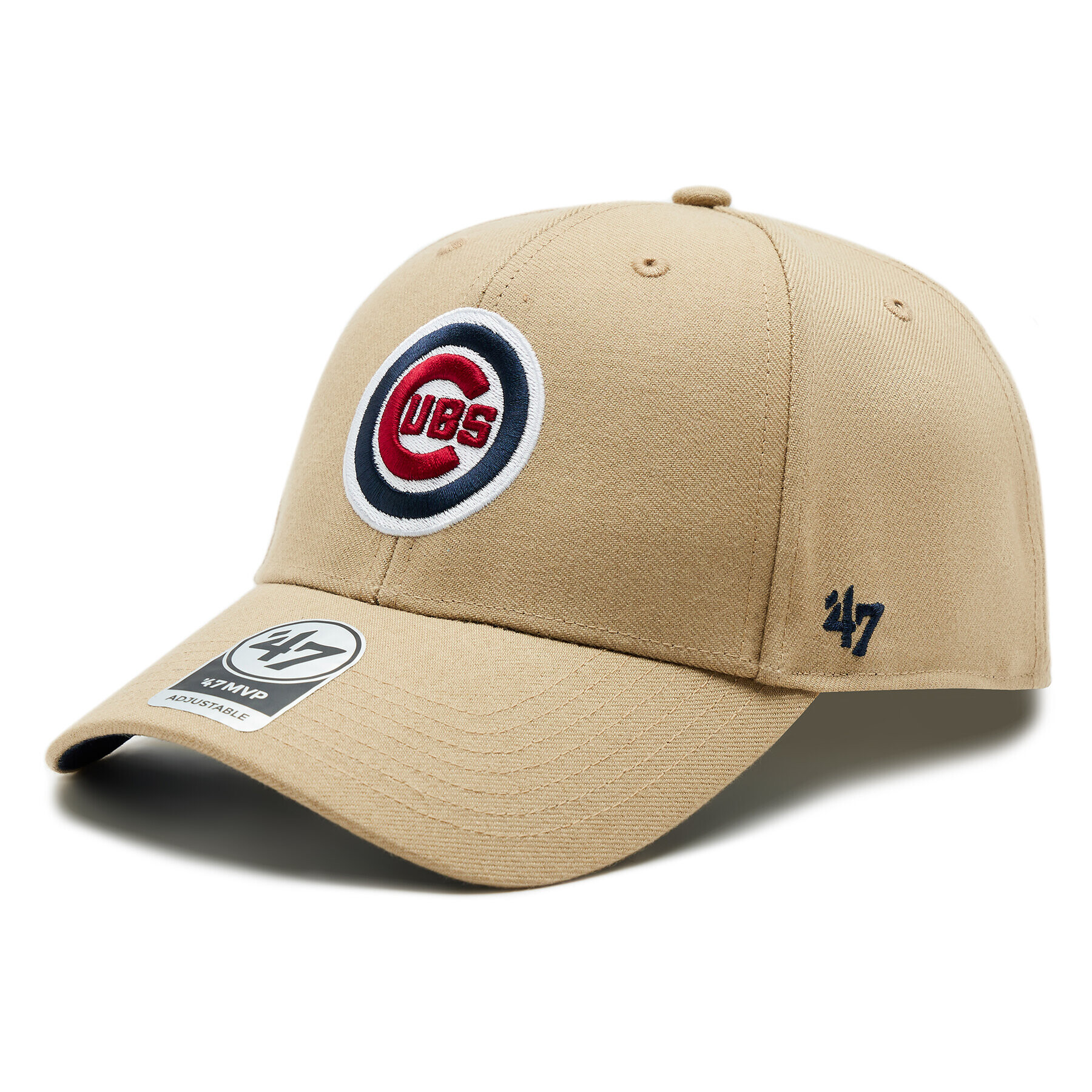 47 Brand Šiltovka MLB Chicago Cubs Sure Shot Snapback '47 MVP BCWS-SUMVP05WBP-KH07 Kaki - Pepit.sk