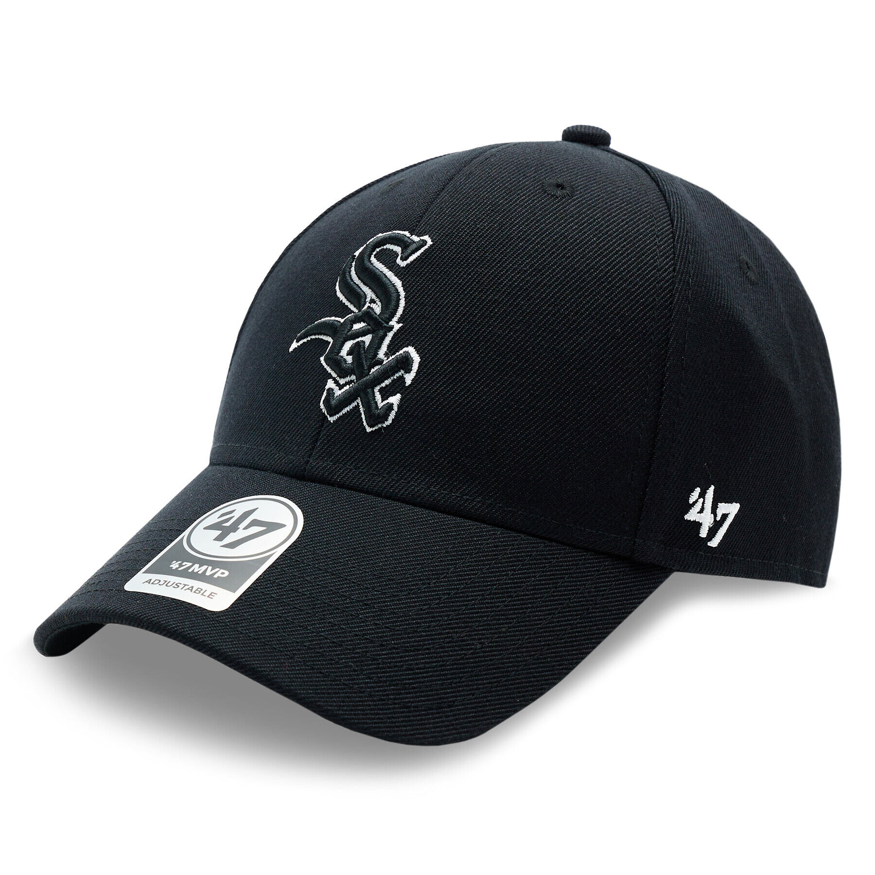 47 Brand Šiltovka MLB Chicago White Sox '47 MVP SNAPBACK B-MVPSP06WBP-BK Čierna - Pepit.sk