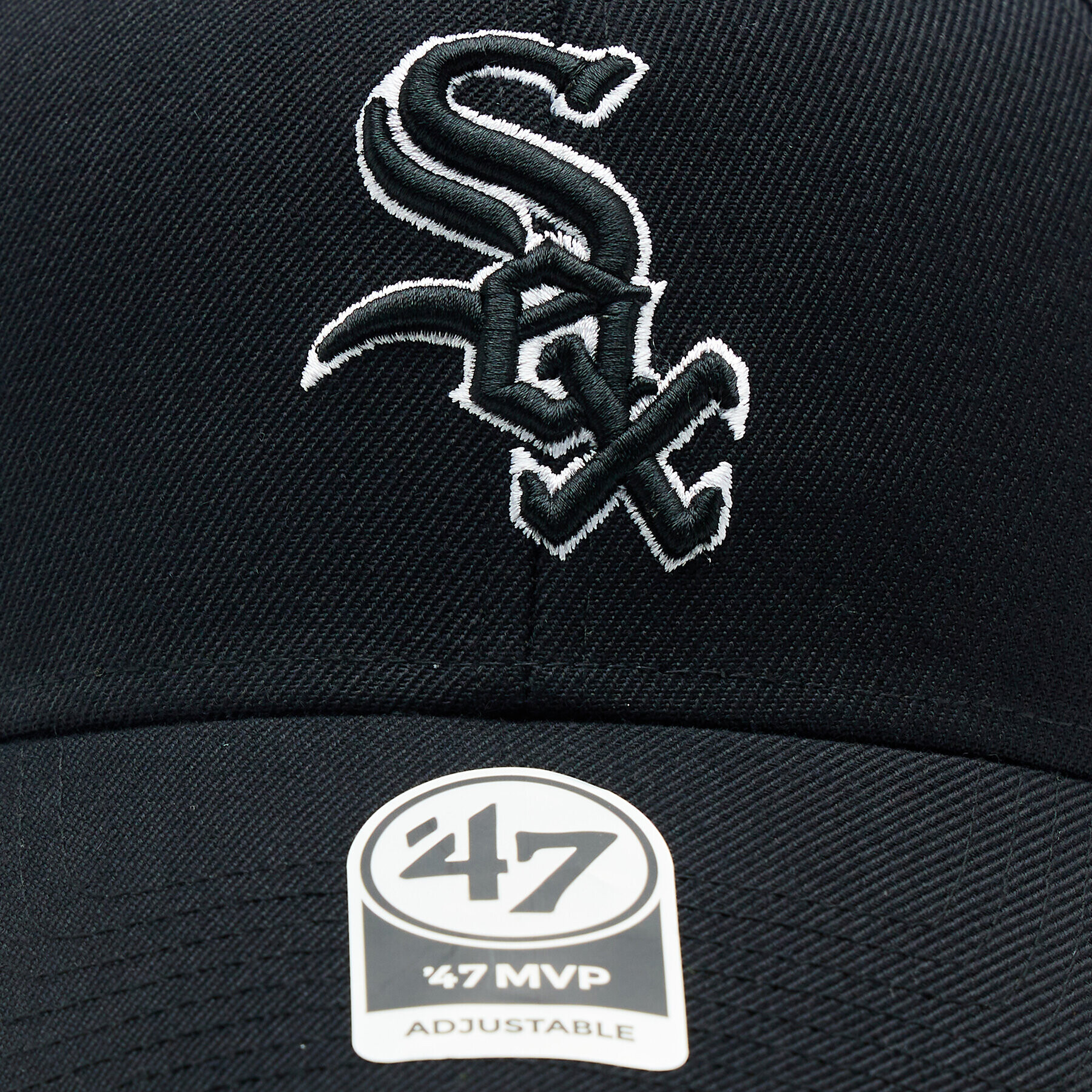 47 Brand Šiltovka MLB Chicago White Sox '47 MVP SNAPBACK B-MVPSP06WBP-BK Čierna - Pepit.sk